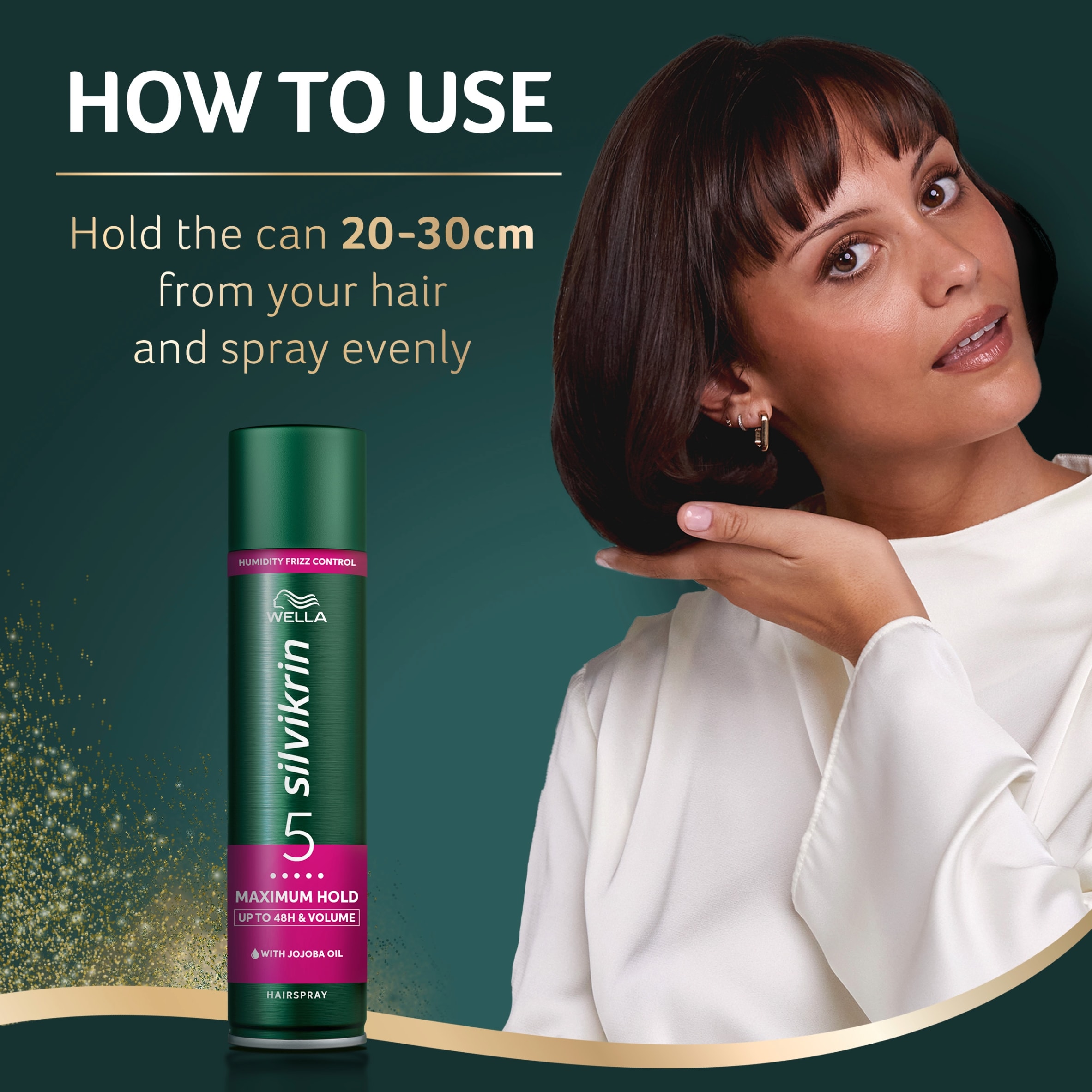 Silvikrin Maximum Hold Hair Spray 250Ml thumbnail 4