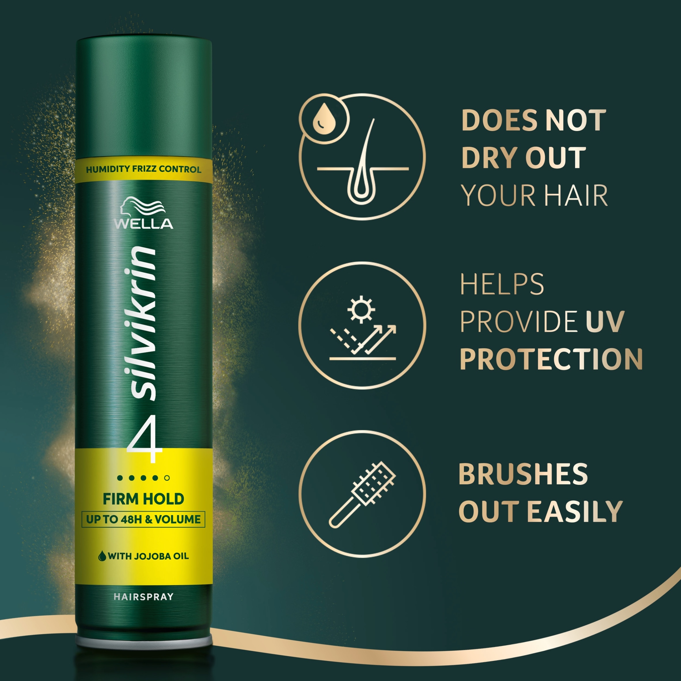Silvikrin Firm Hair Spray 250Ml thumbnail 3