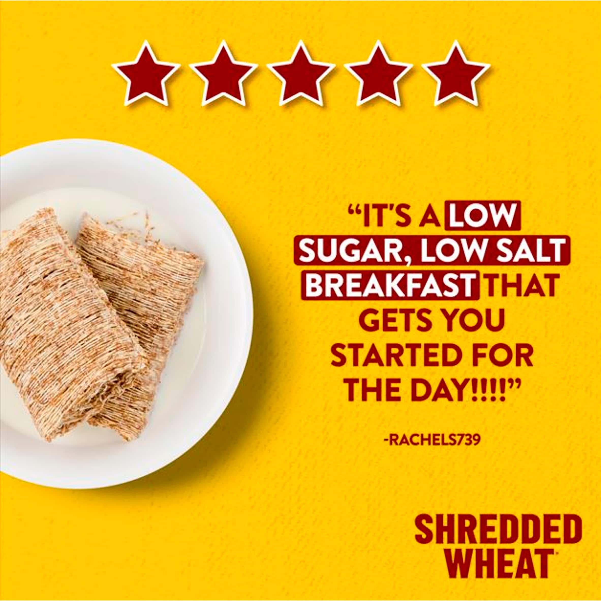 Nestlé Shredded Wheat Original Breakfast Cereal 30 Biscuits 675g thumbnail 5