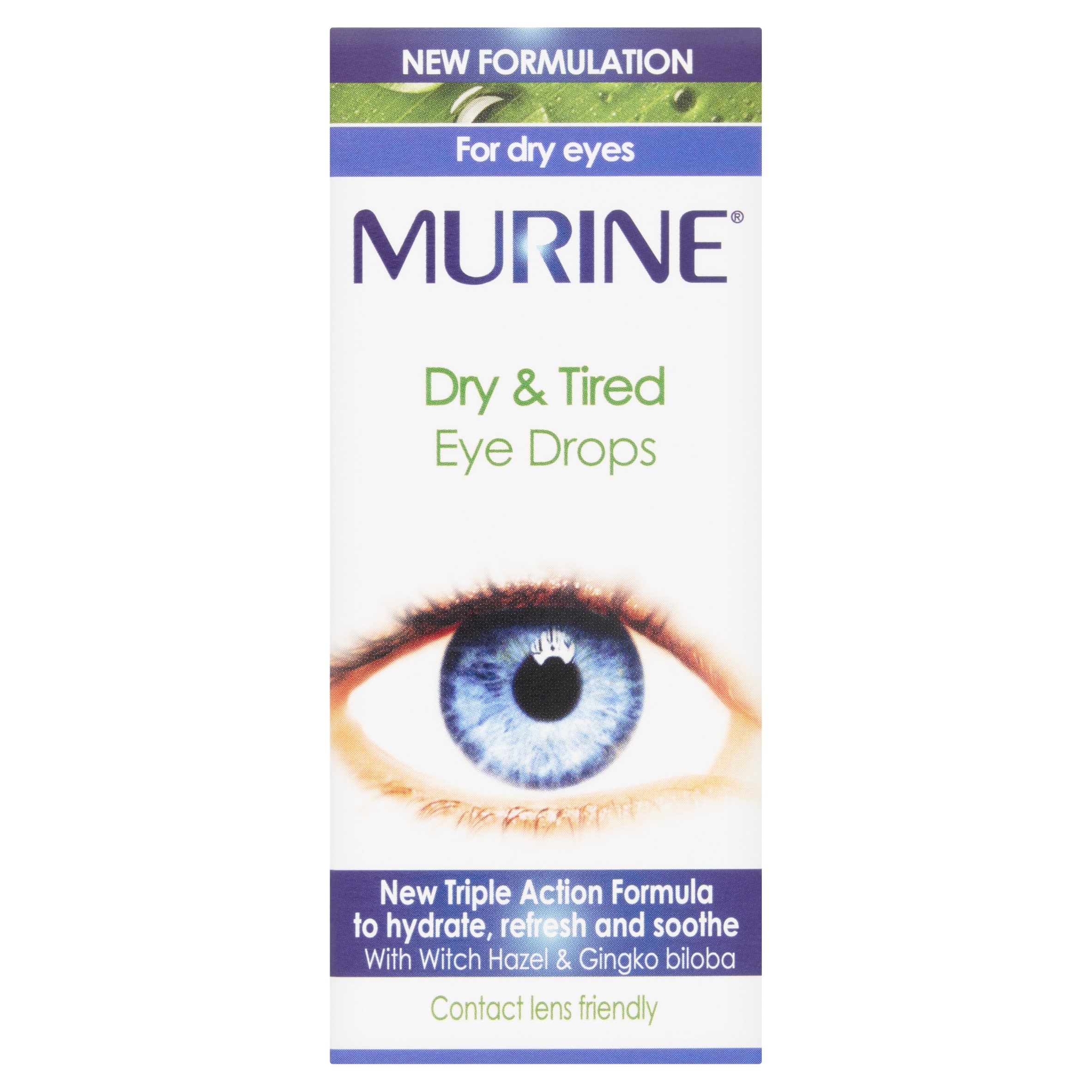 MURINE DRY AND TIRED EYE DROPS
