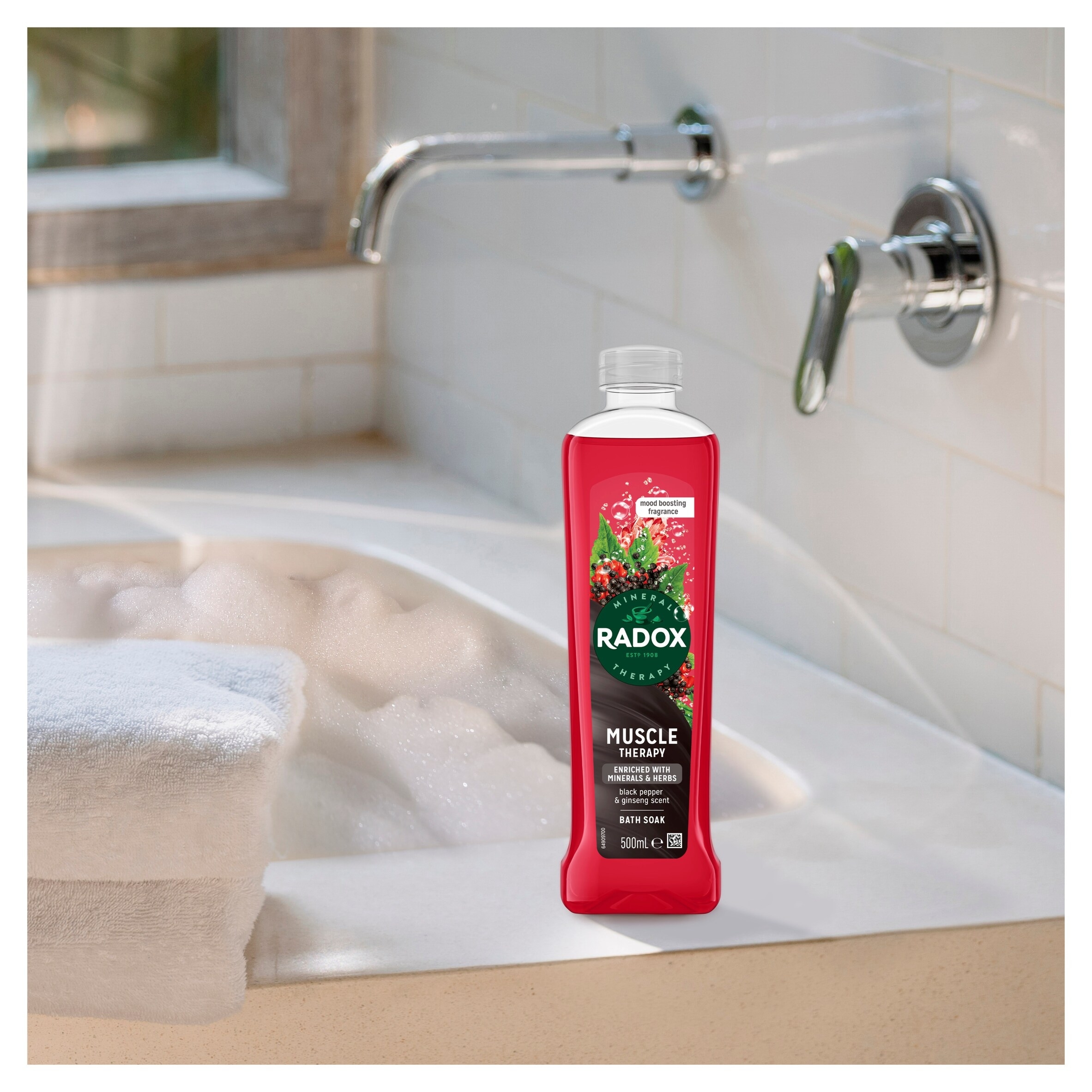 Radox Men Muscle Therapy Bath Soak 500Ml thumbnail 4