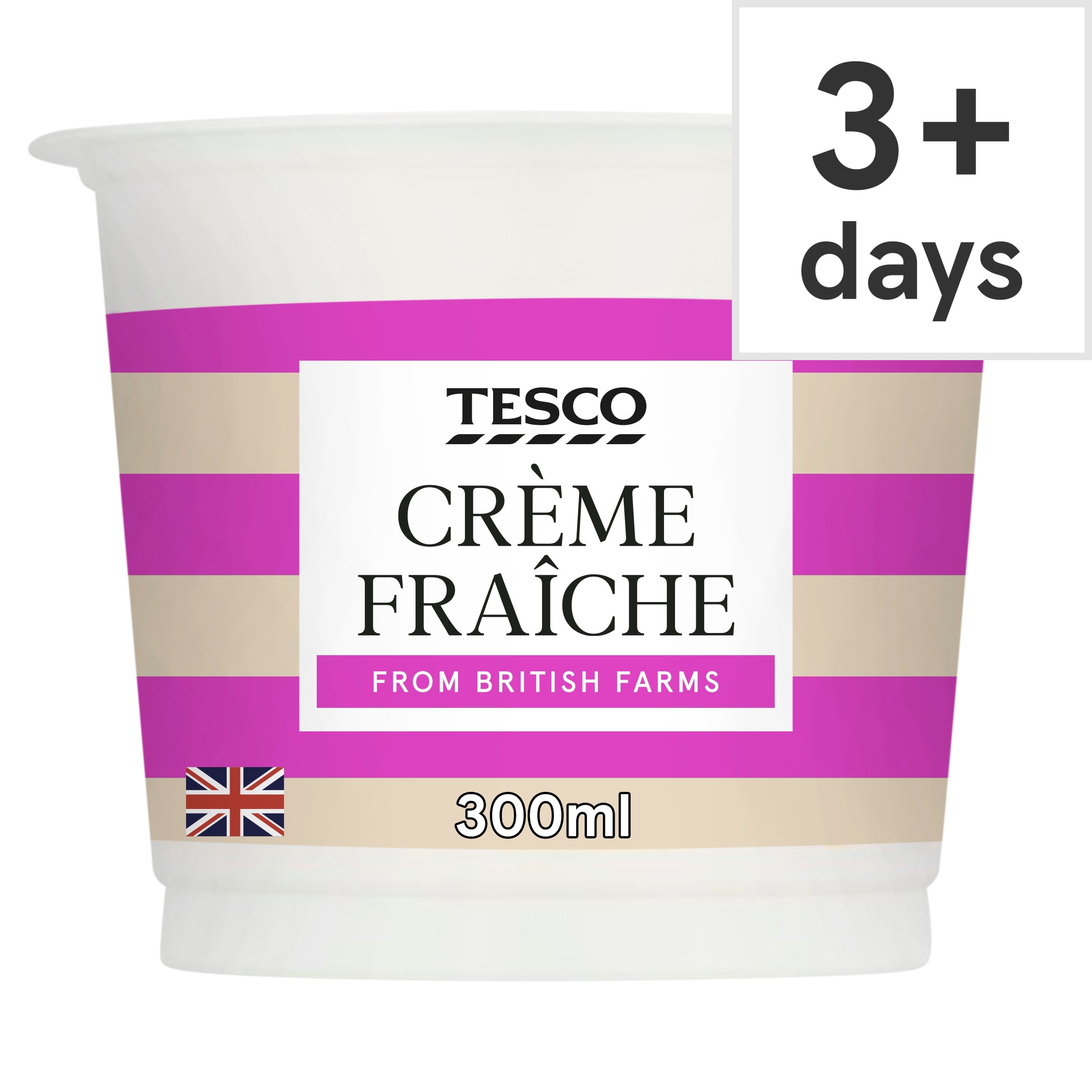 Tesco British Creme Fraiche 300Ml