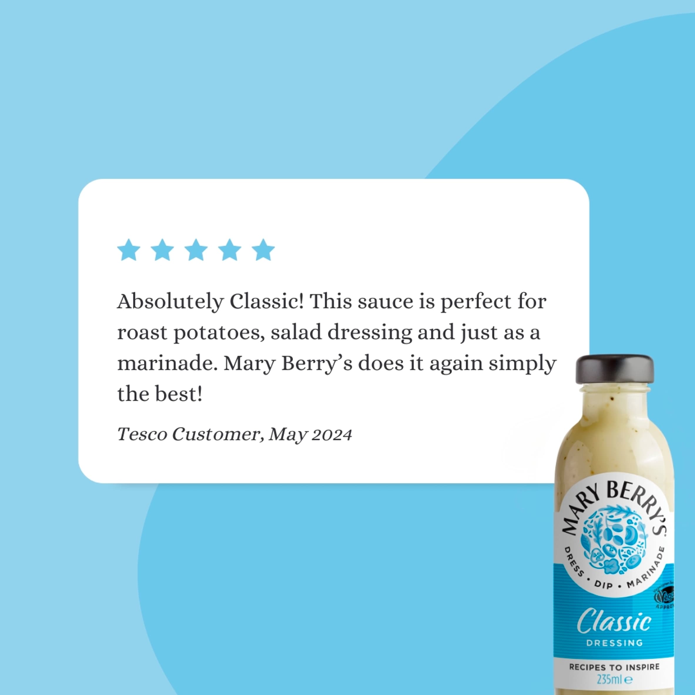 Mary Berrys Salad Dressing 235Ml thumbnail 4