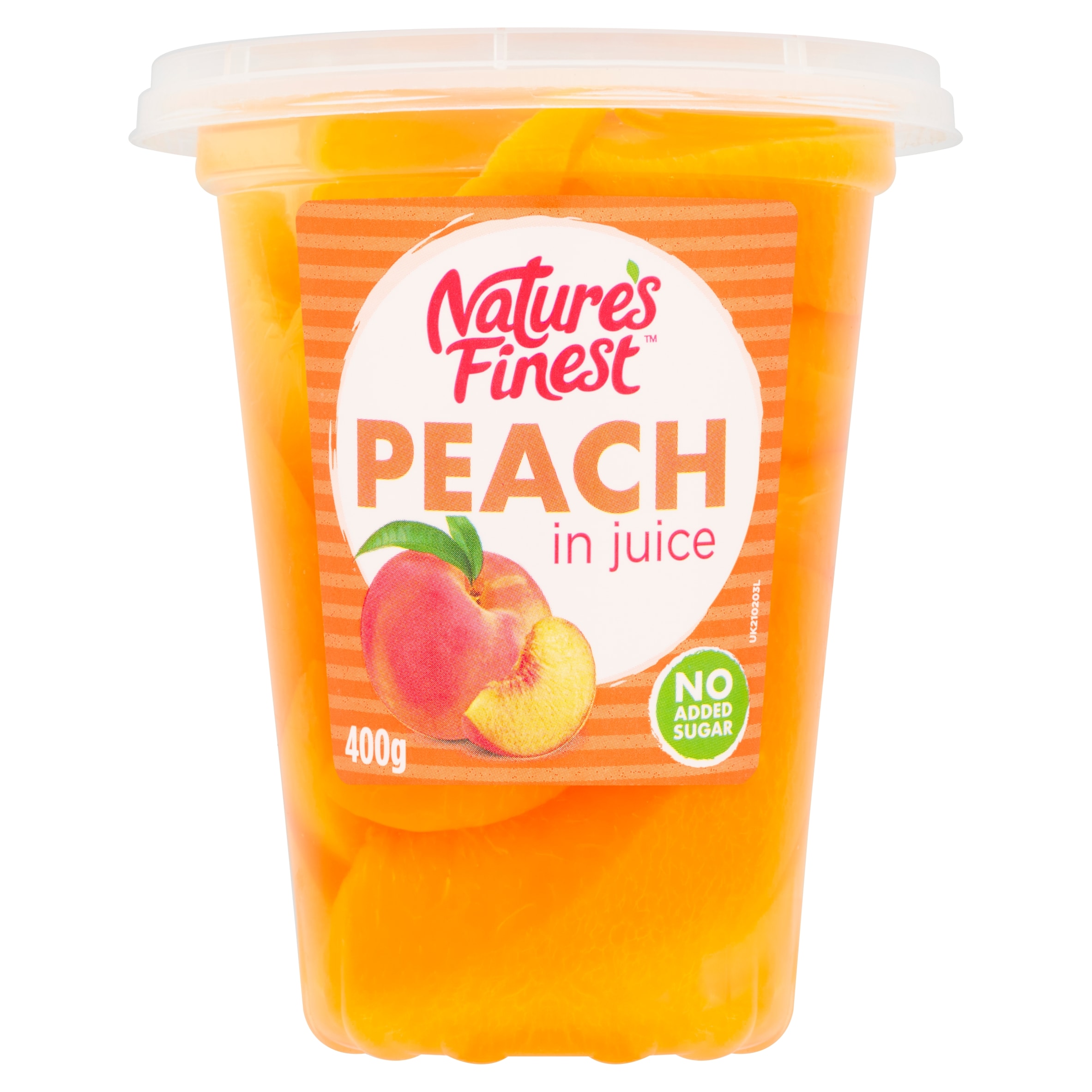 Nature's Finest Peach In Juice 400G
