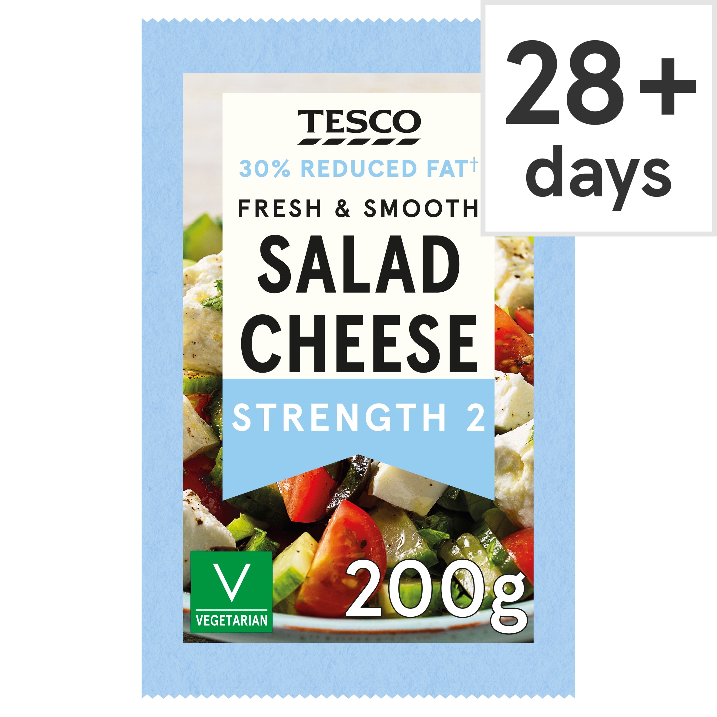 Tesco Reduced Fat Salad Cheese 200G