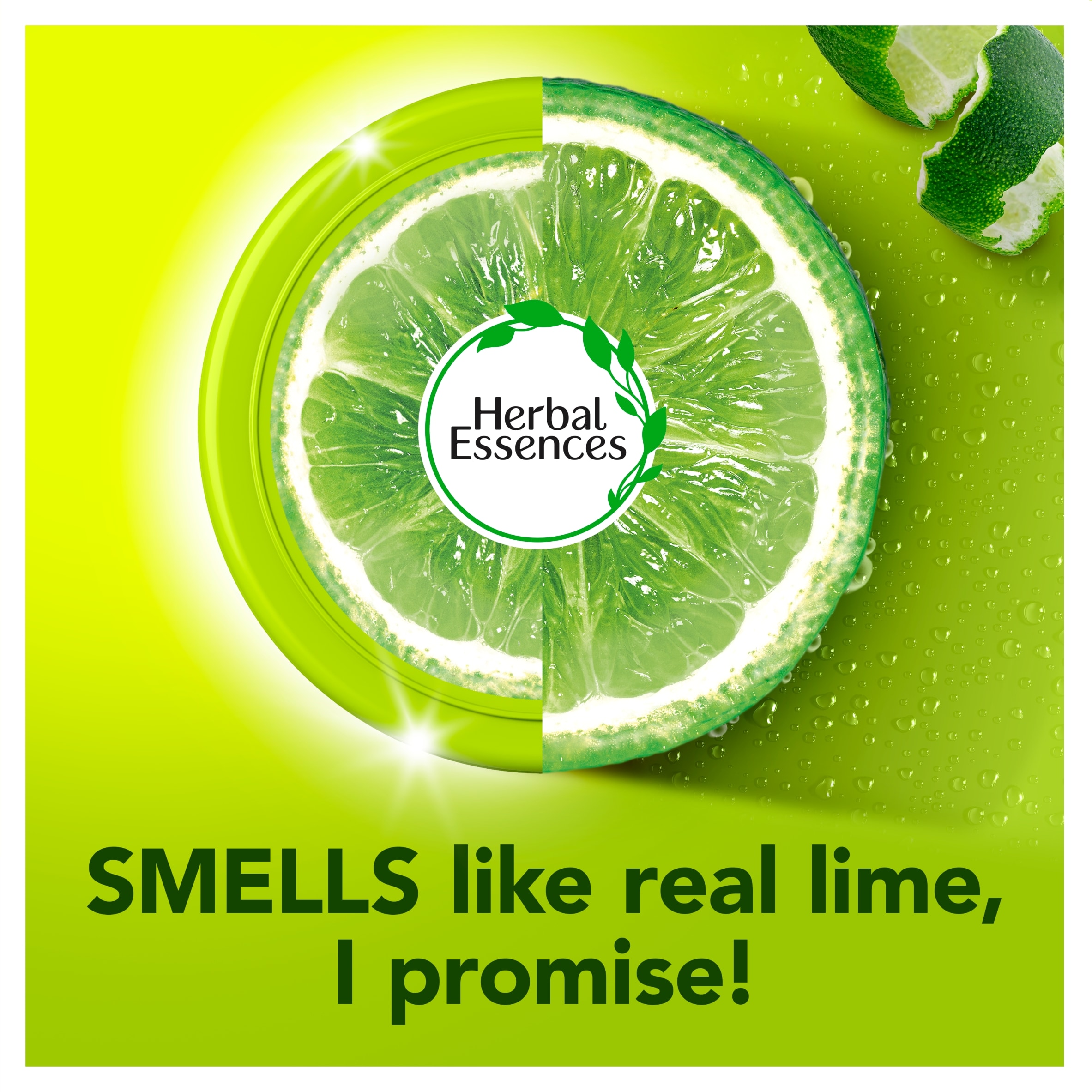 Herbal Essences Dazzling Shine Shampoo - Lime Essences 400ml thumbnail 3