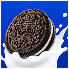 Oreo Vanilla Cookie Chocolate Sandwich Biscuits 154G thumbnail 2