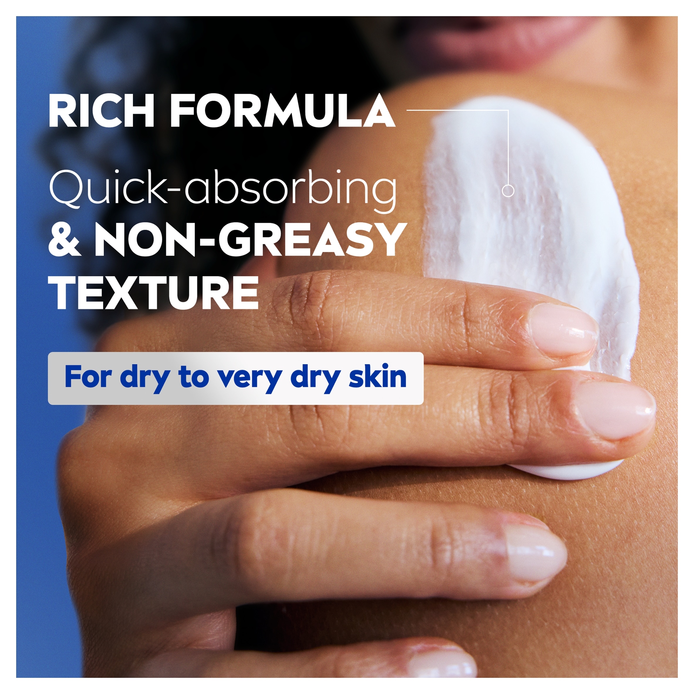 NIVEA Rich Nourishing Body Lotion Dry Skin 400ml thumbnail 3