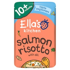 Ella's Kitchen Organic Salmon Risotto With Cheese 190G