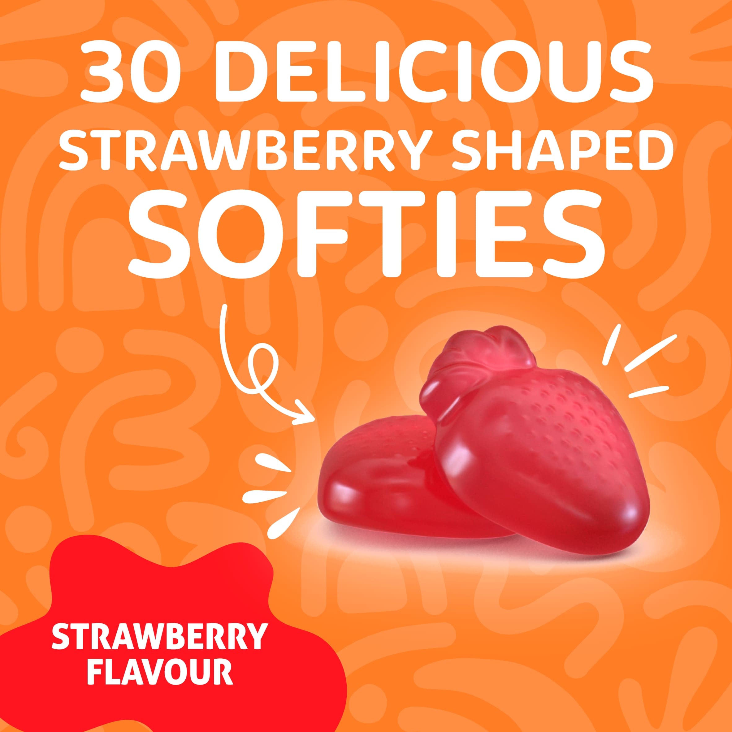 Haliborange Strawberry Multivitamins Softies 30s thumbnail 4