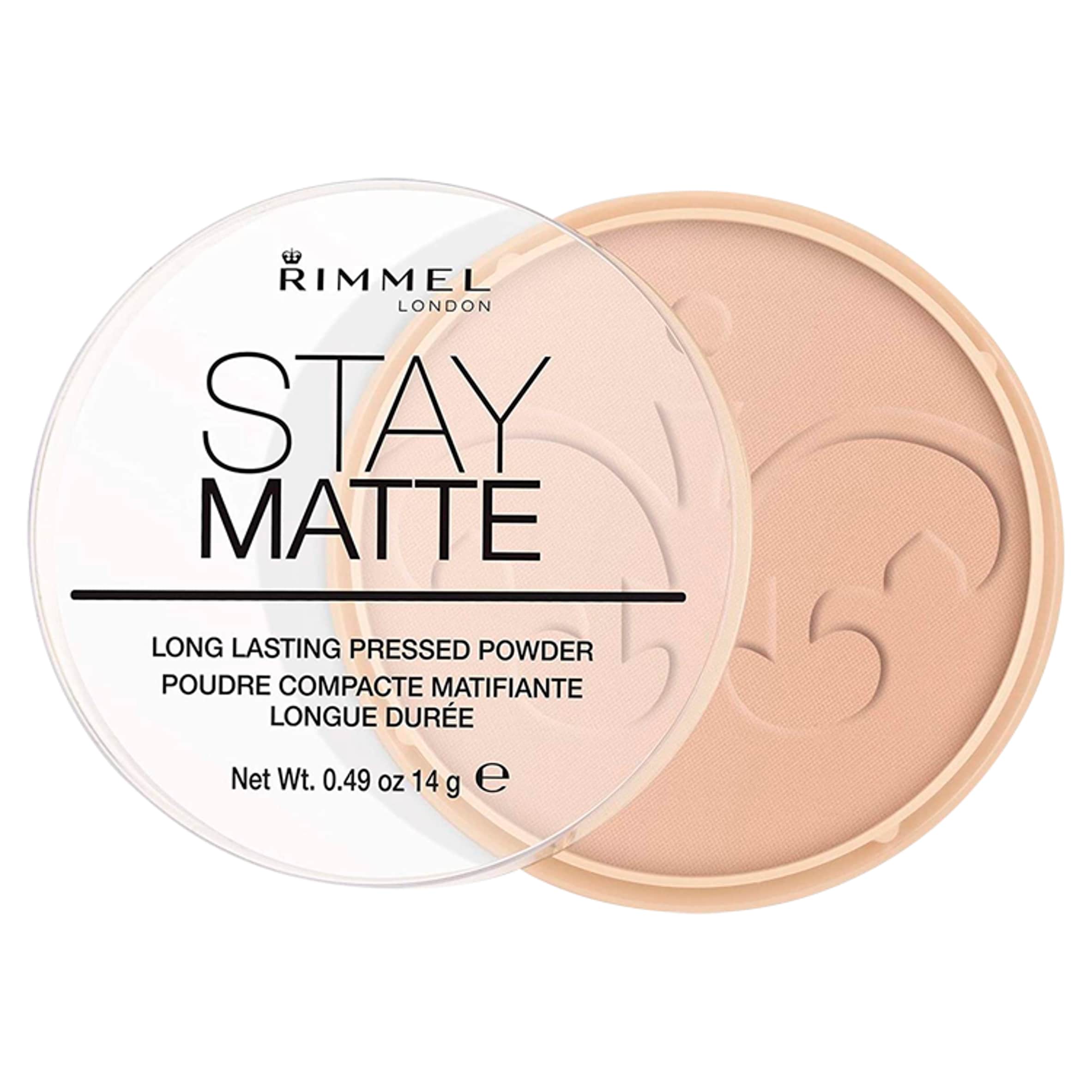 Rimmel New Stay Matte Pressed Powder Silky Beig thumbnail 2