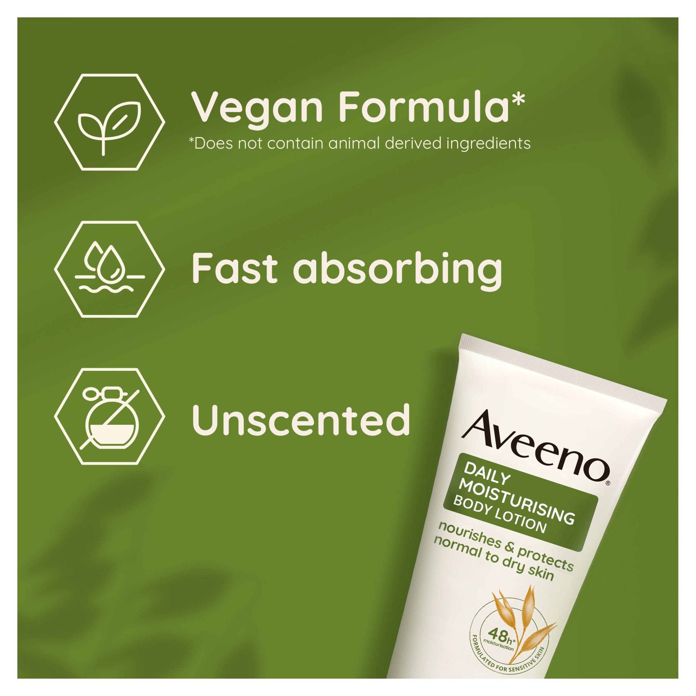 Aveeno Daily Moisturising Body Lotion Moisturiser Sensitive Skin 200ml thumbnail 5