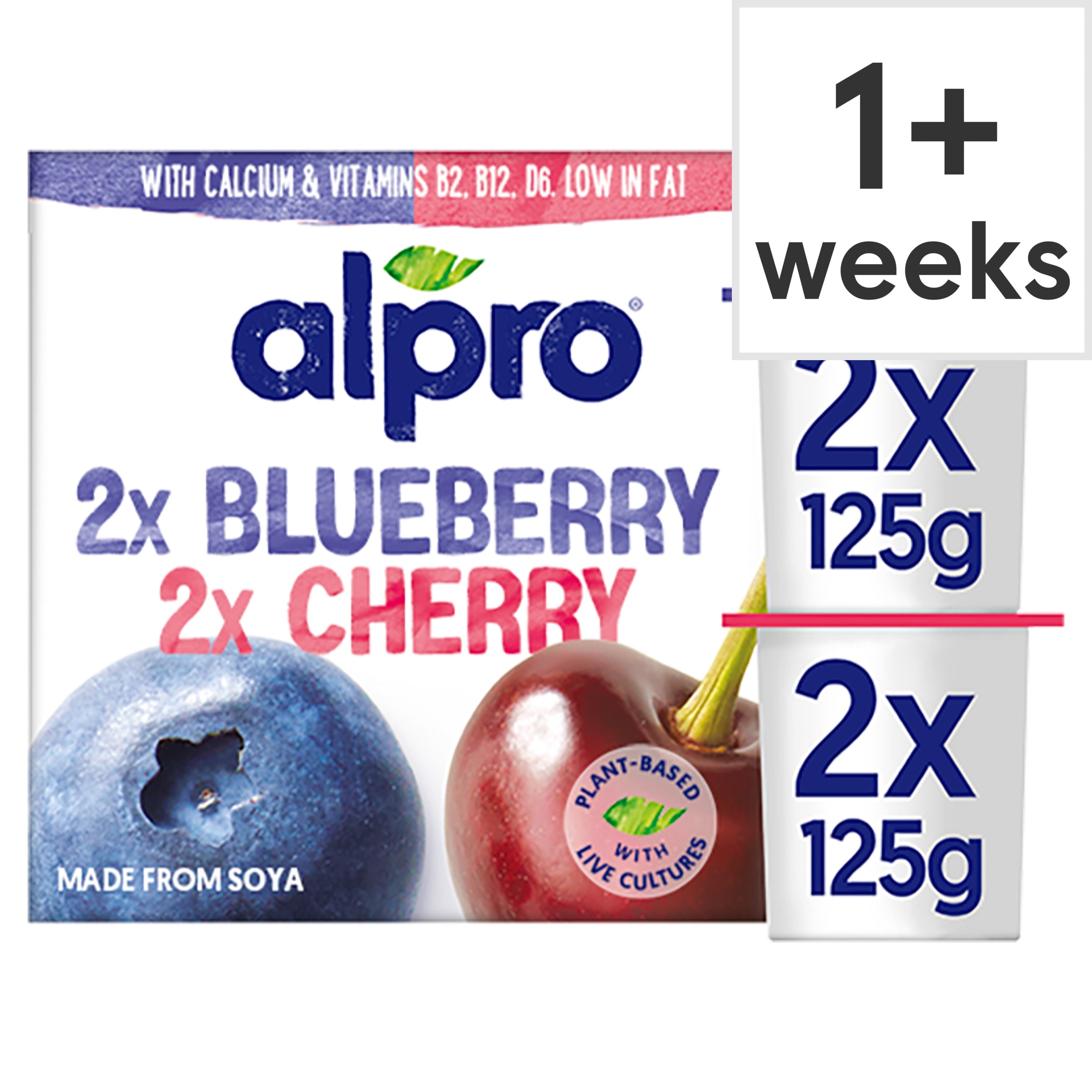 Alpro Blueberry & Cherry Yoghurt Alternative