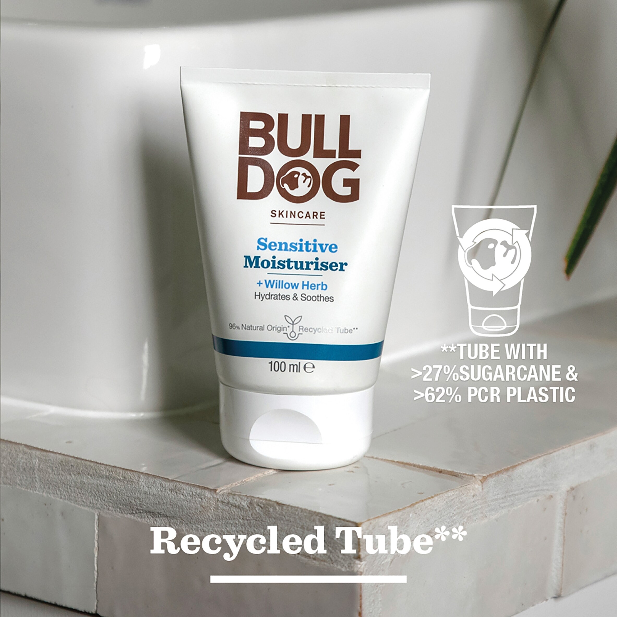 Bulldog Skincare Sensitive Men's Face Moisturiser 100ml thumbnail 5