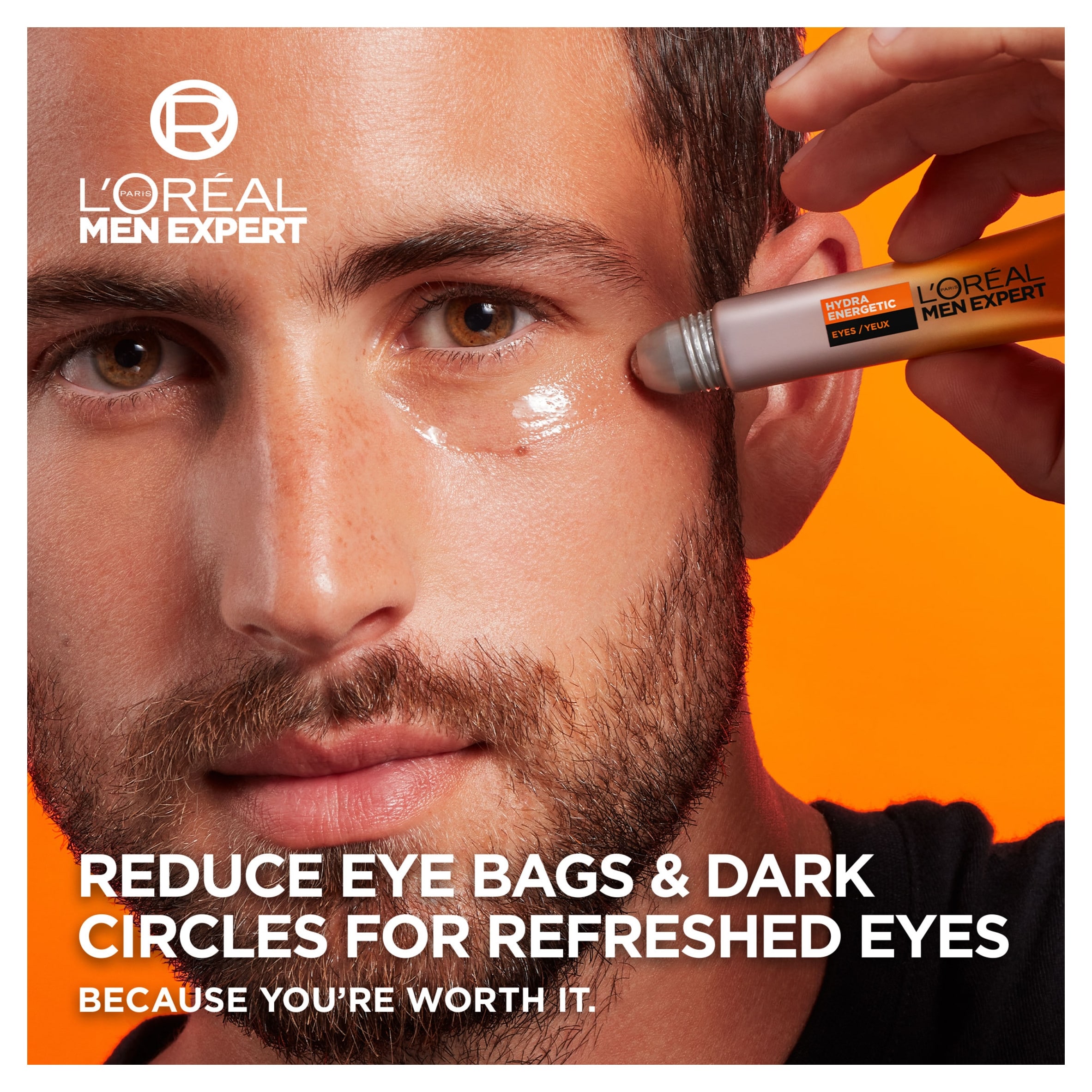 L'Oreal Men Expert Hydra Energetic Eye Roll-On 10ml thumbnail 2