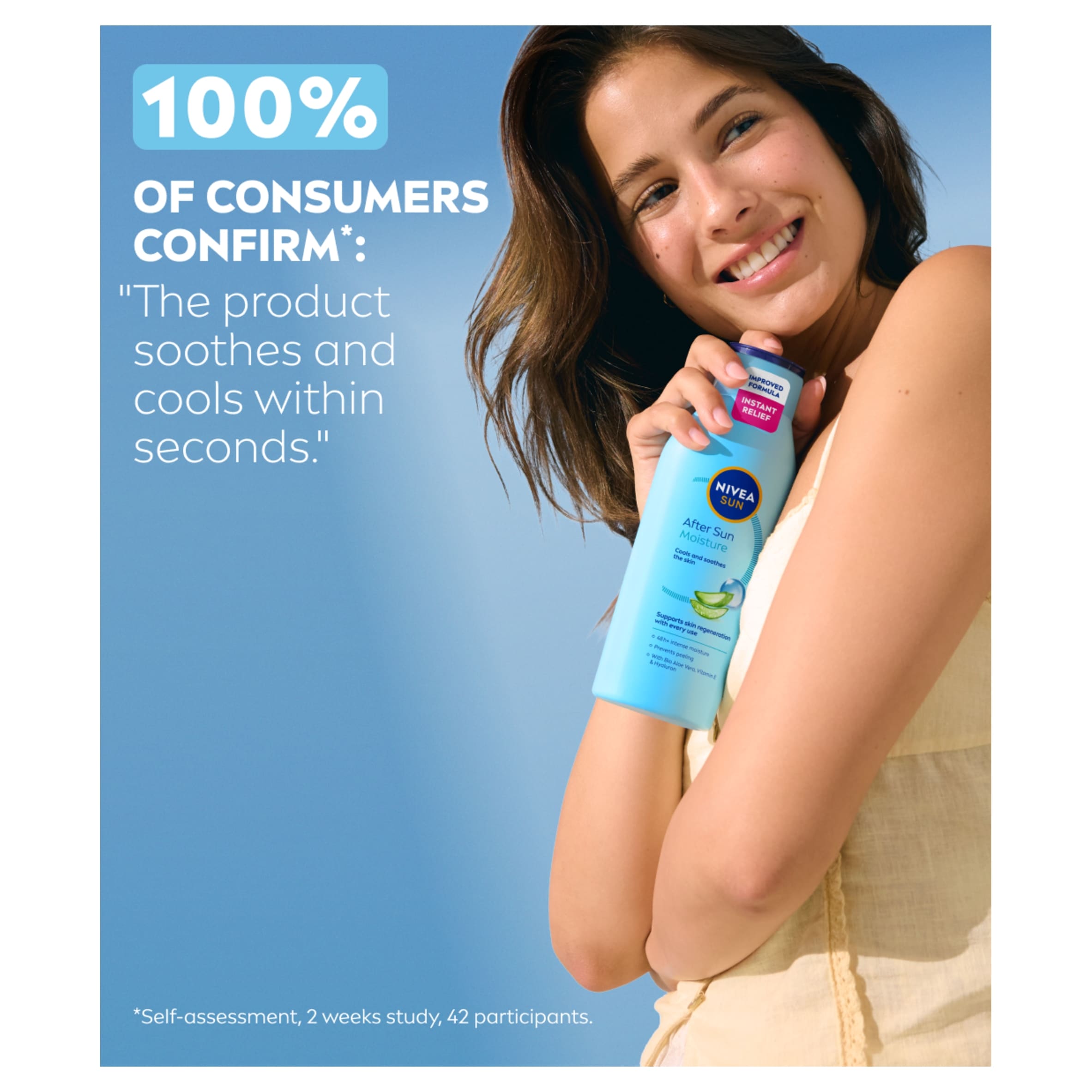NIVEA SUN Moisturising After Sun Lotion 400ml thumbnail 3
