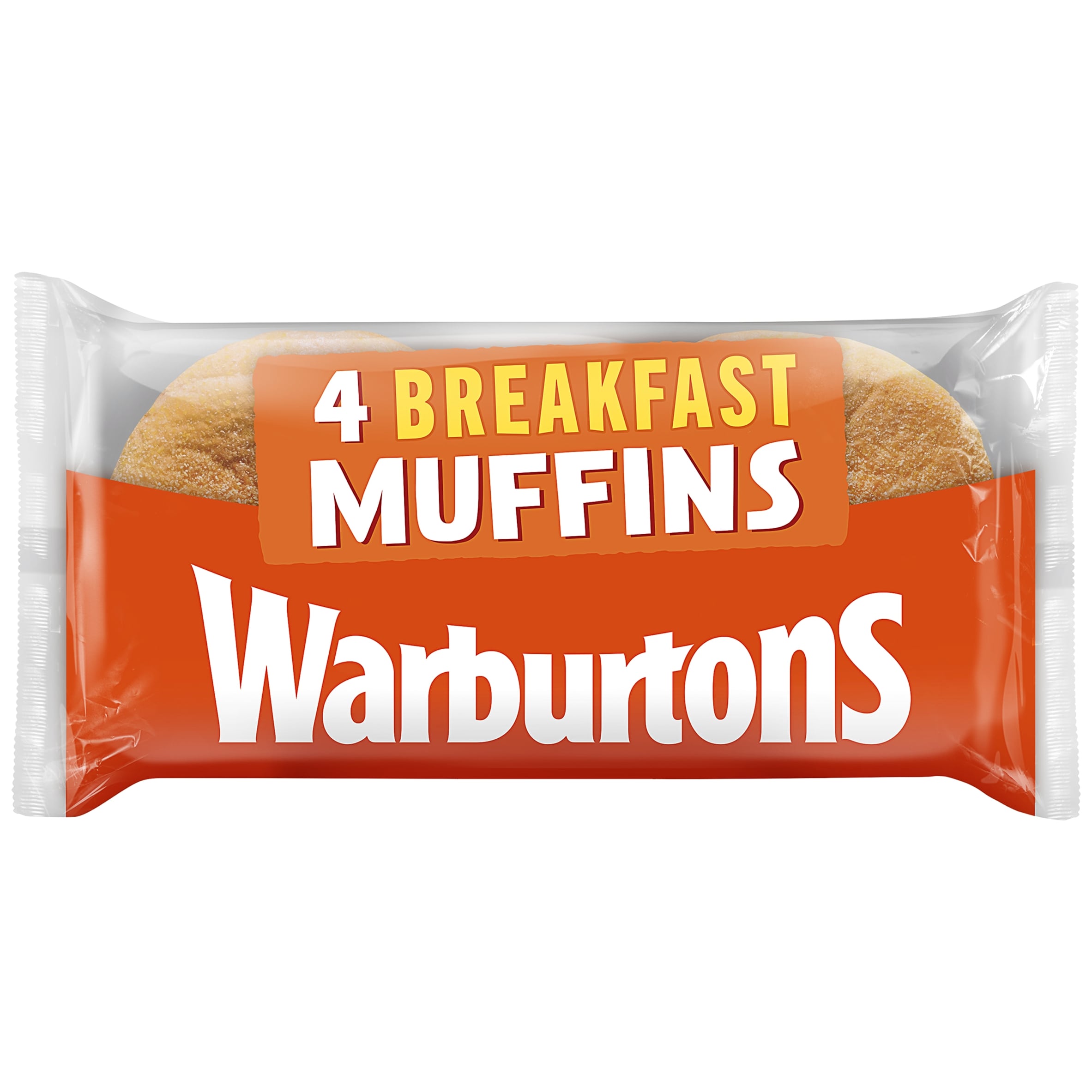 Warburtons Toasting Breakfast Muffins 4 Pack thumbnail 2