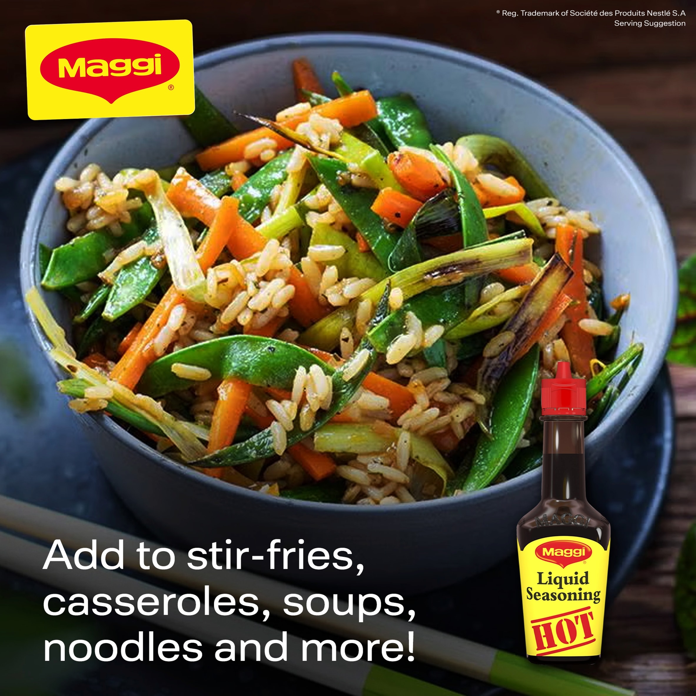 Maggi Hot Liquid Seasoning 100ml thumbnail 4