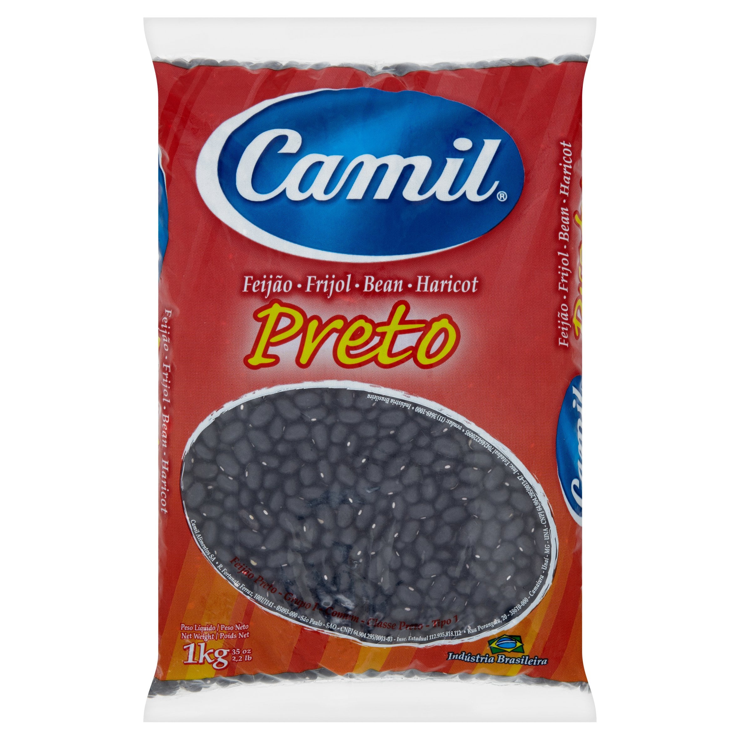 Camil Black Beans/Feijao Preto 1Kg