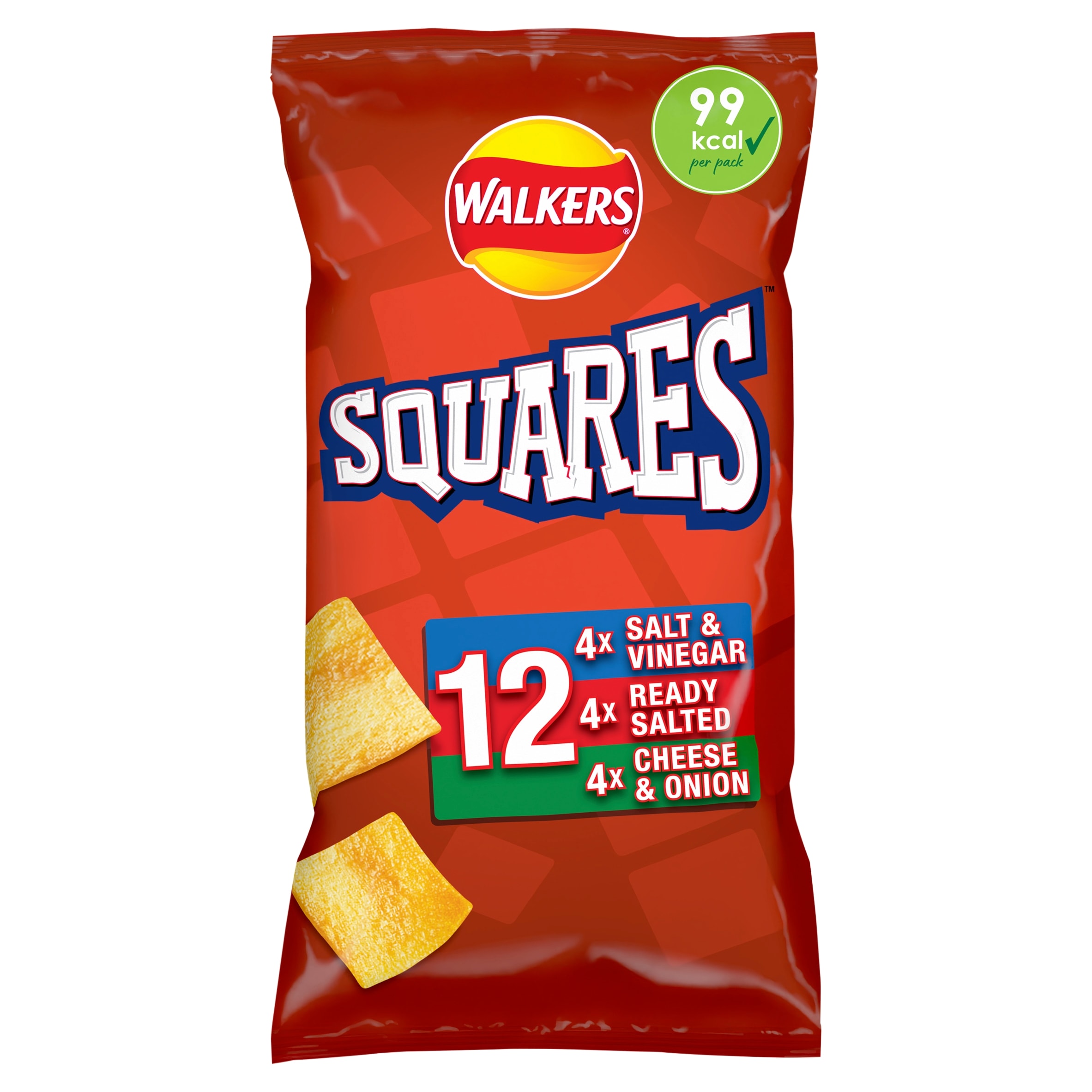 Walkers Squares Variety Multipack Crisps 12x22g thumbnail 4