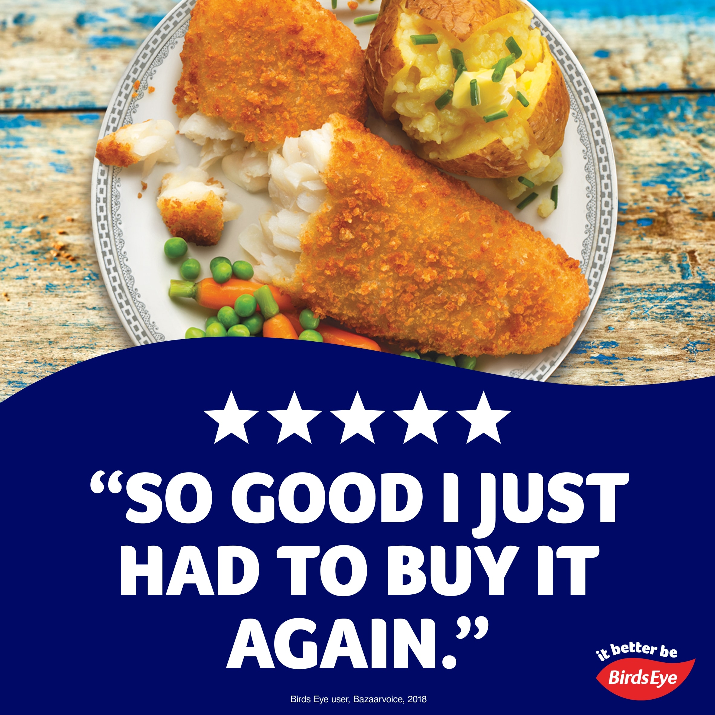 Birds Eye 2 Breaded Fish Fillets 200G thumbnail 3