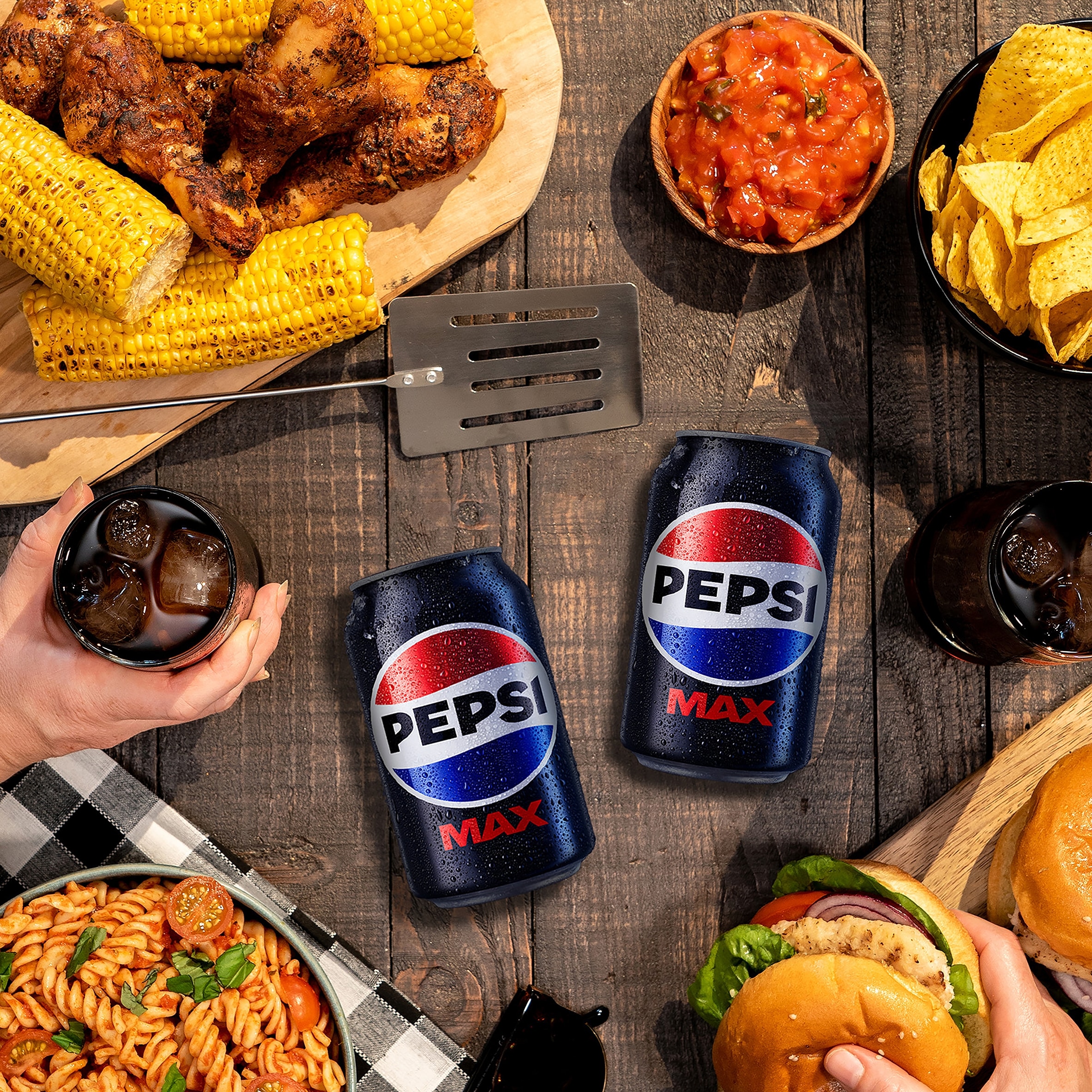 Pepsi Max No Sugar Cola Cans 8x330ml thumbnail 2