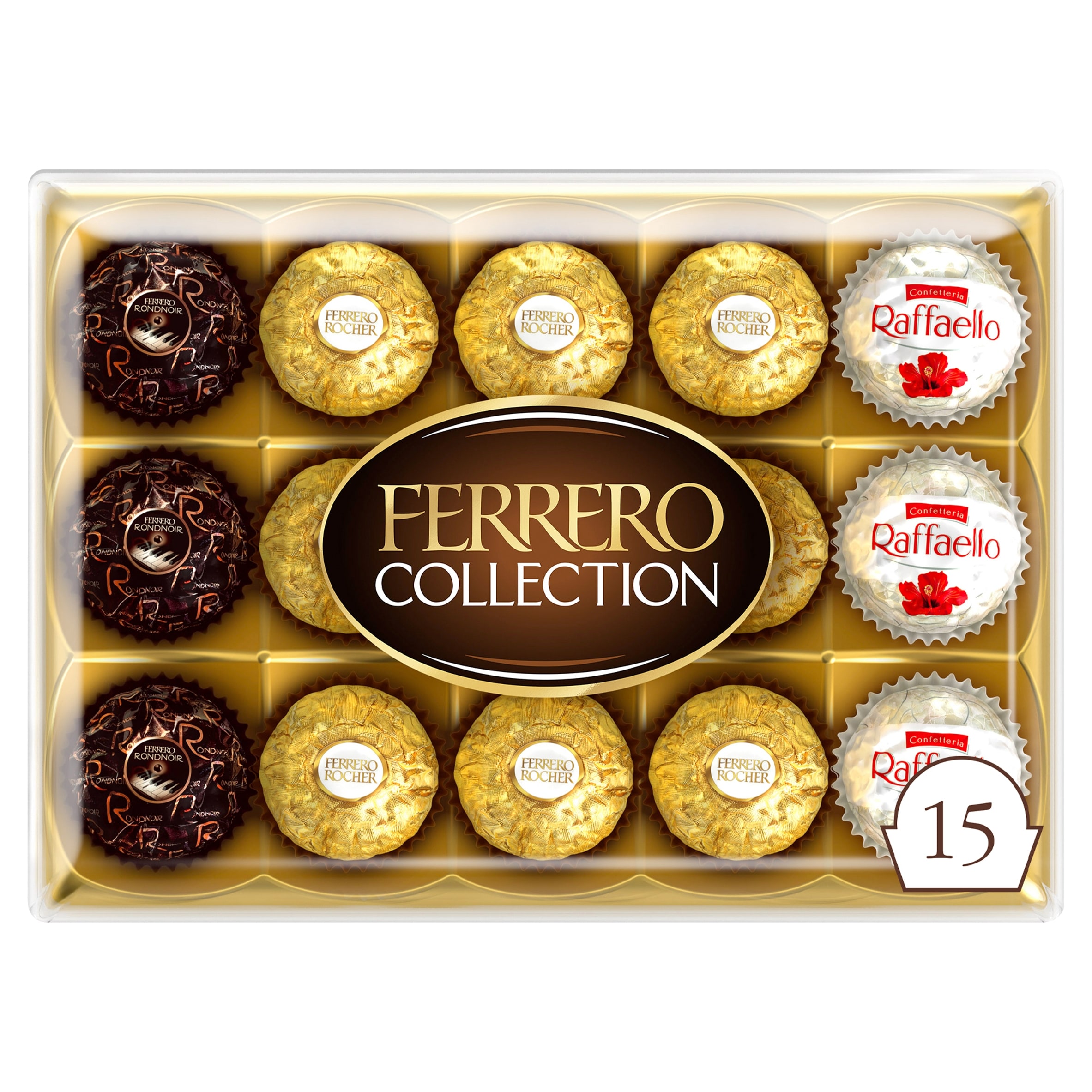 Ferrero Collection Boxed Chocolates 15 Pieces 172g