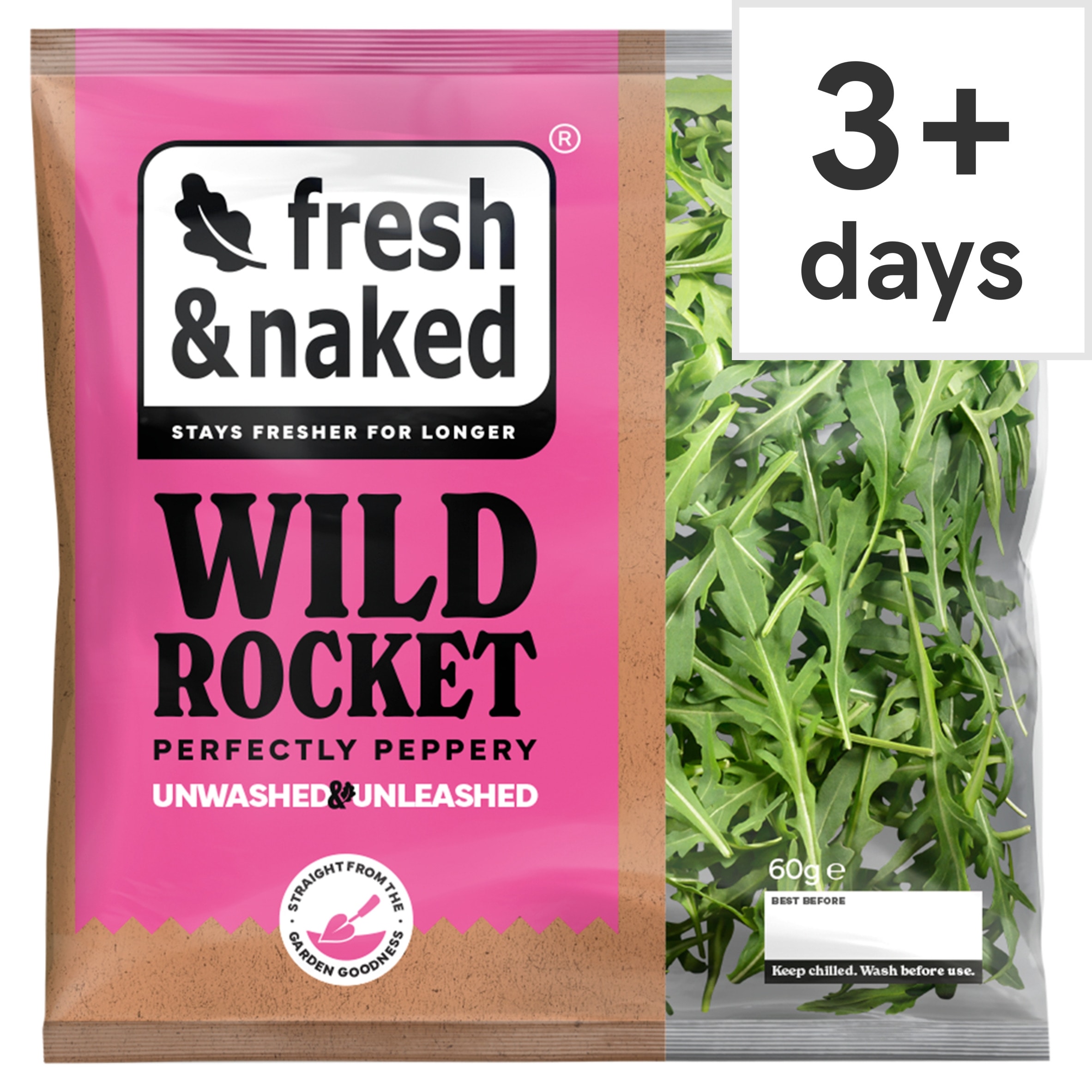 Fresh & Naked Just Wild Rocket 60G