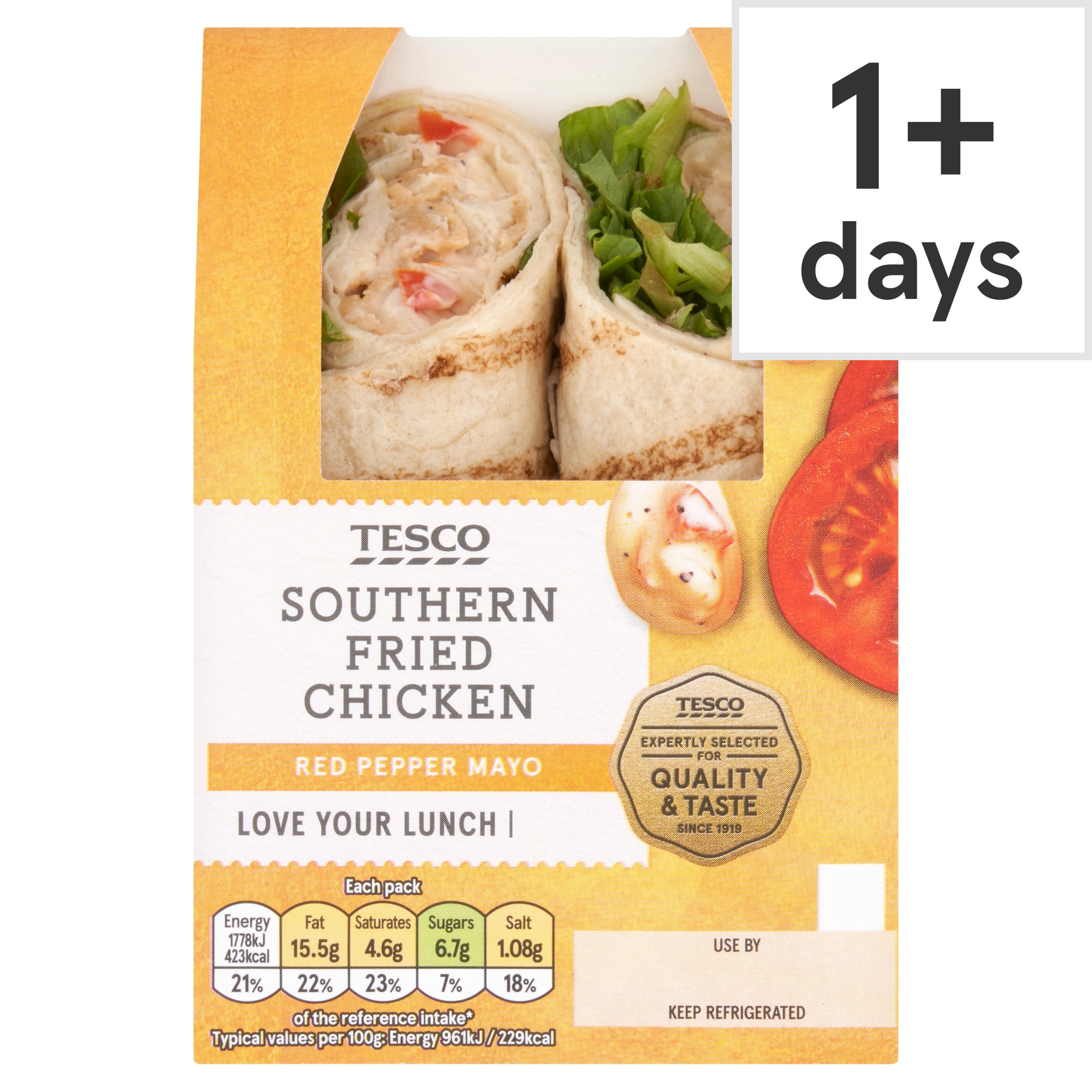 Tesco Southern Fried Chicken Wrap (C)