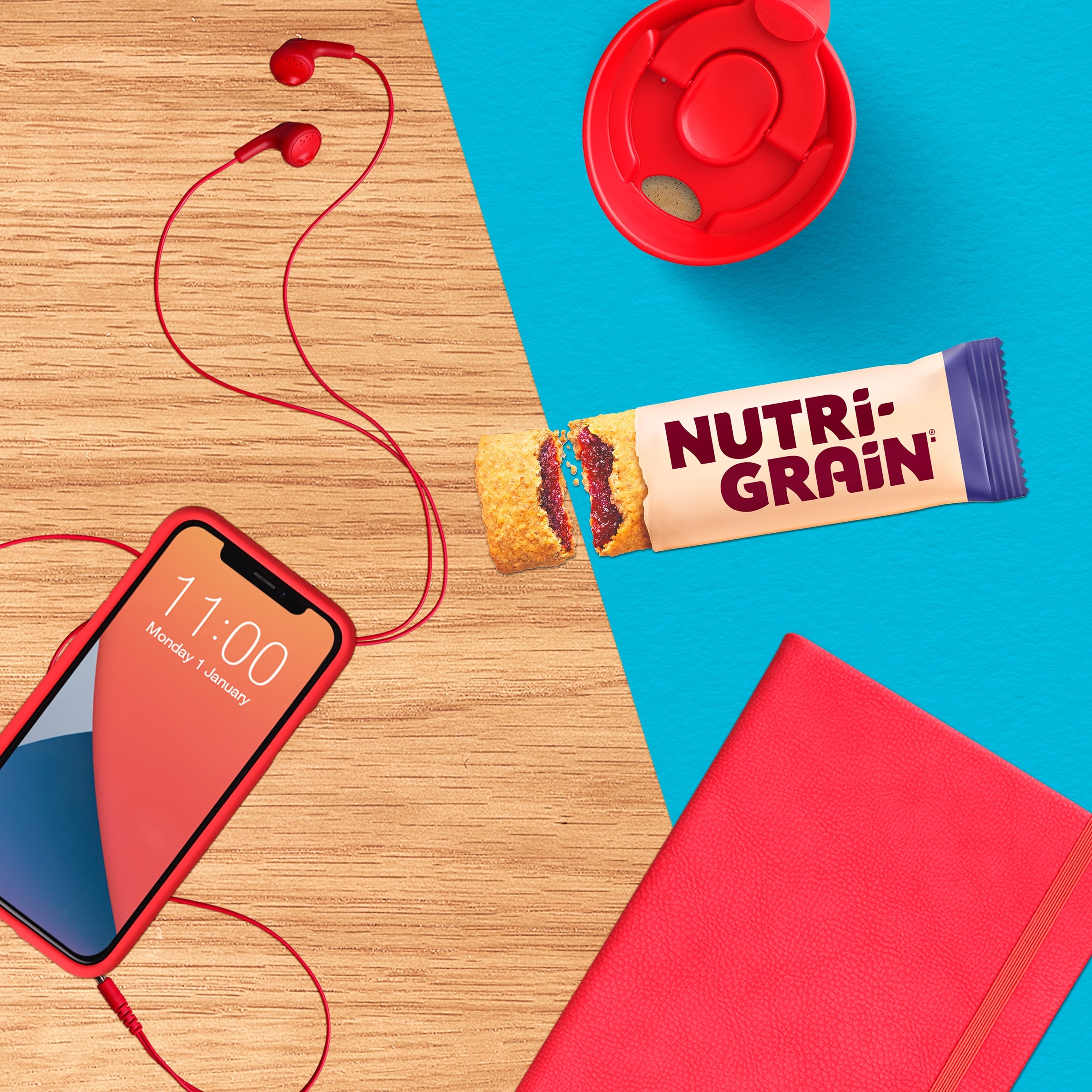 Kellogg's Nutri-Grain Blueberry Snack Bars 6x37g thumbnail 3