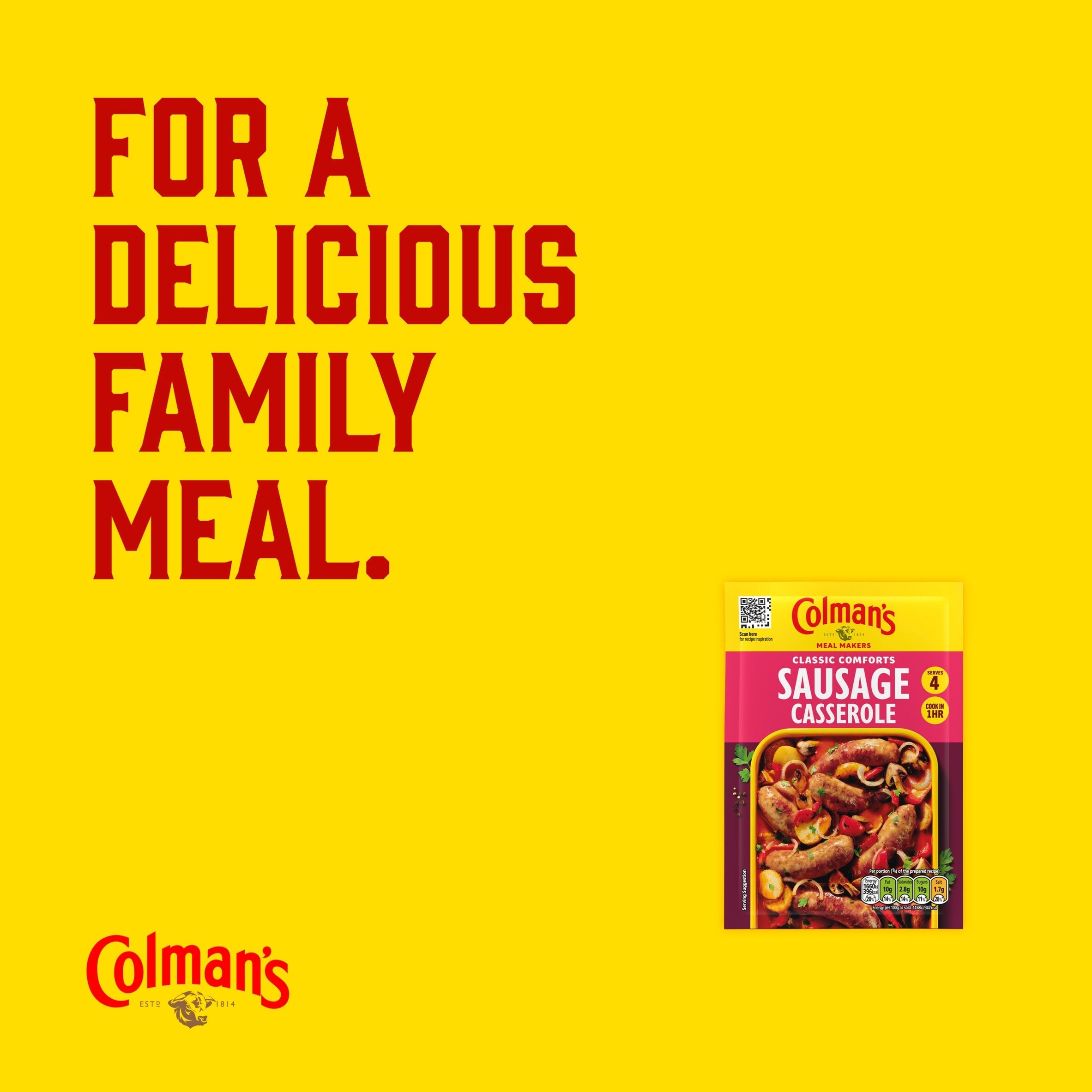 Colman's Sausage Casserole Recipe Mix 39G thumbnail 5