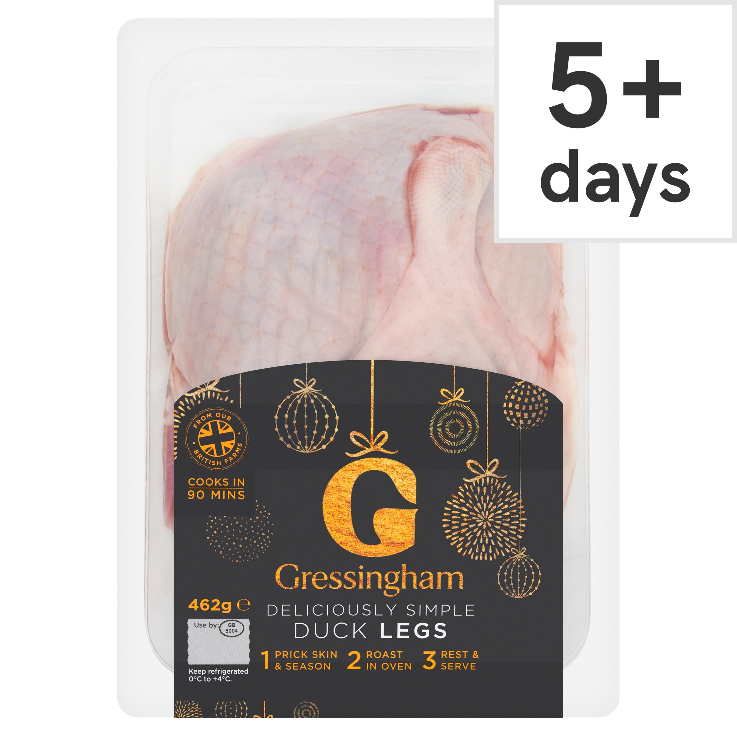 Gressingham Deliciously Simple Duck Legs 462g