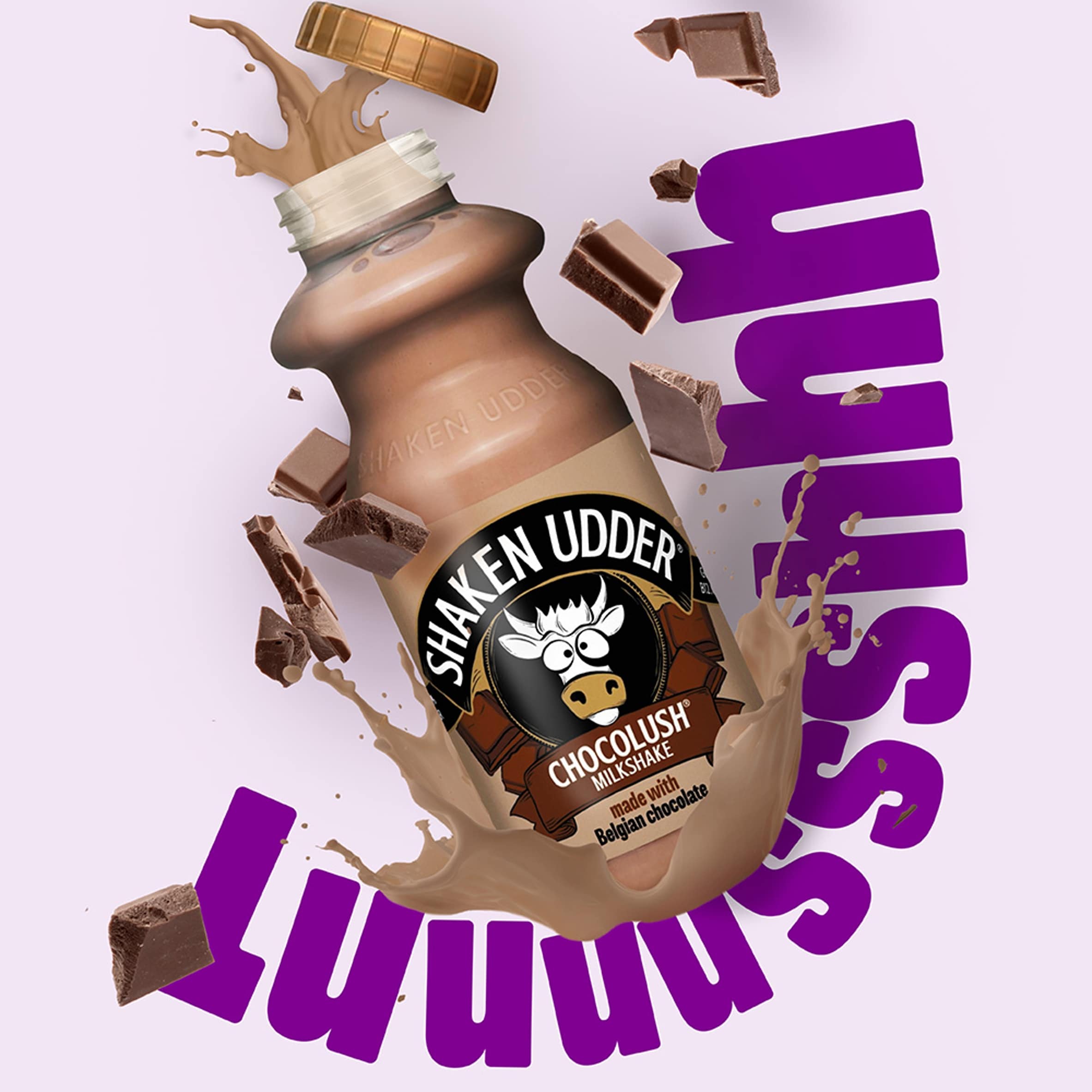 Shaken Udder Chocolush Milkshake 330Ml thumbnail 4