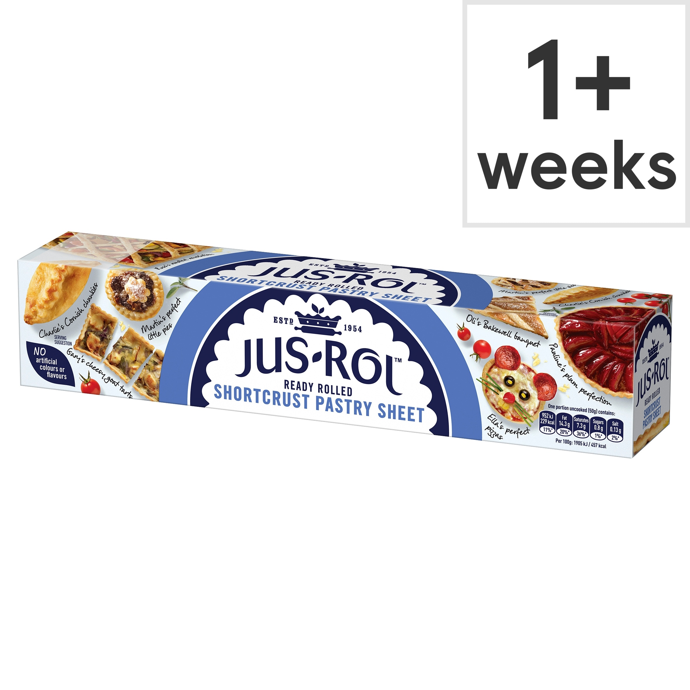 Jus-Rol Shortcrust Pastry Ready Rolled Sheet
