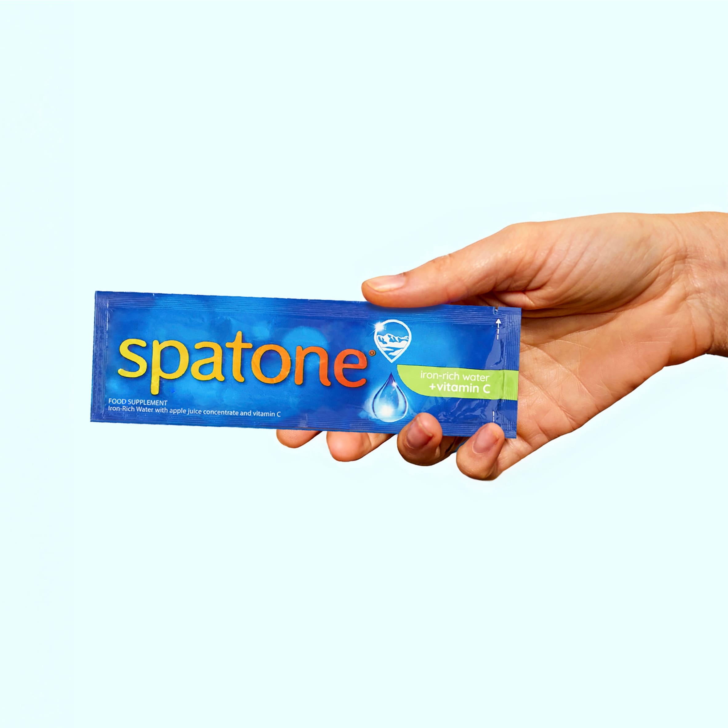 Spatone Liquid Iron Supplement with Vitamin C - Apple Sachets 28s thumbnail 3