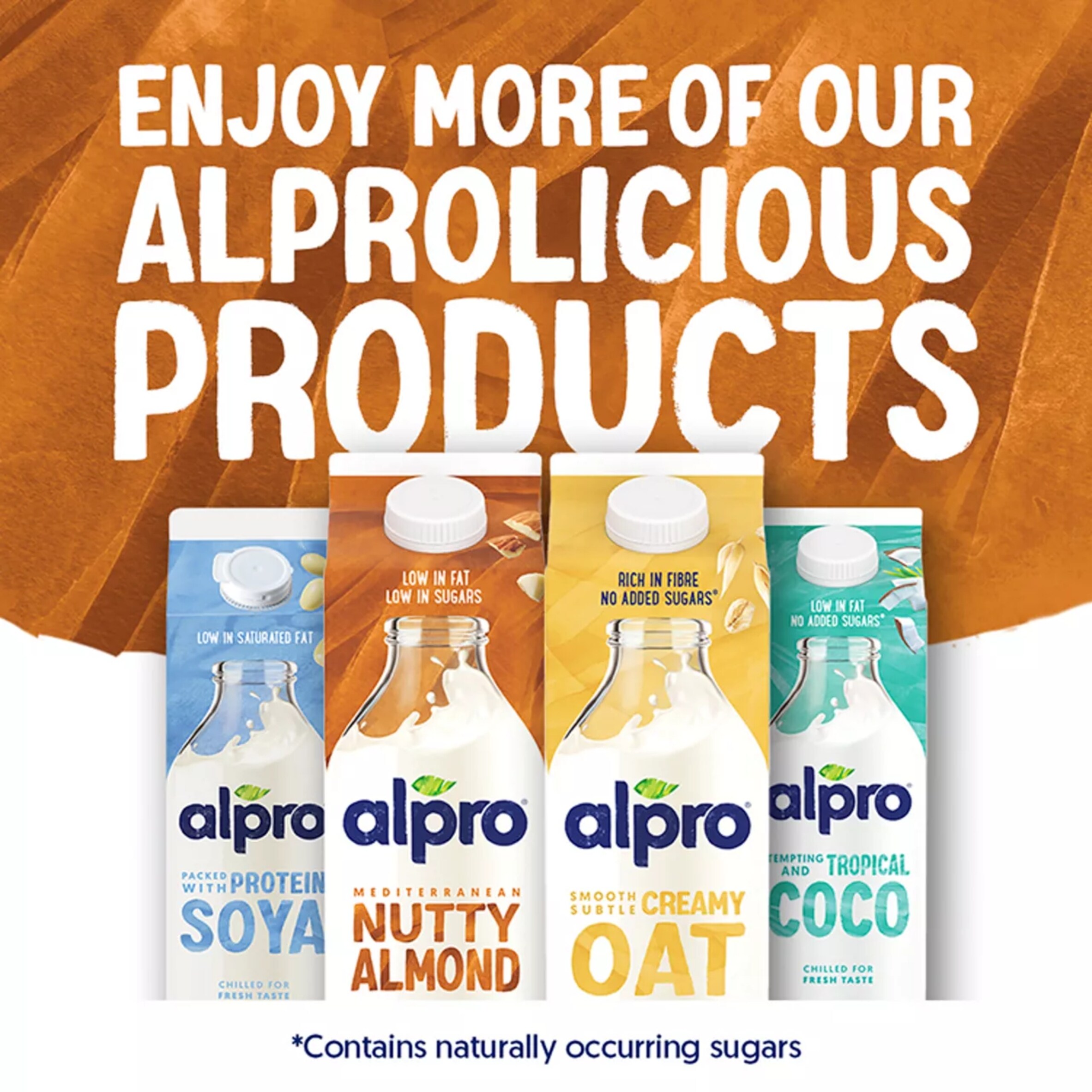 Alpro Almond Original Chilled Dairy Free Drink 1L thumbnail 5