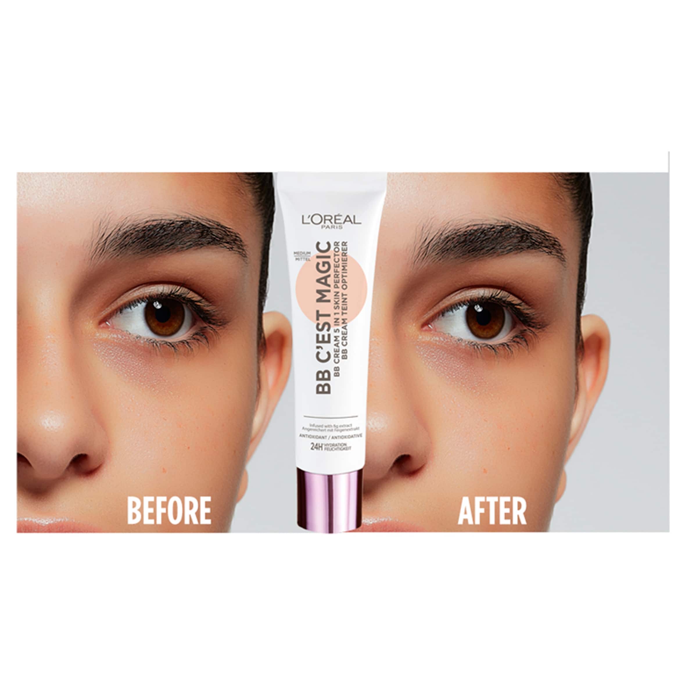 L'Oreal Paris Nude Magique BB Cream Medium 30ml thumbnail 2