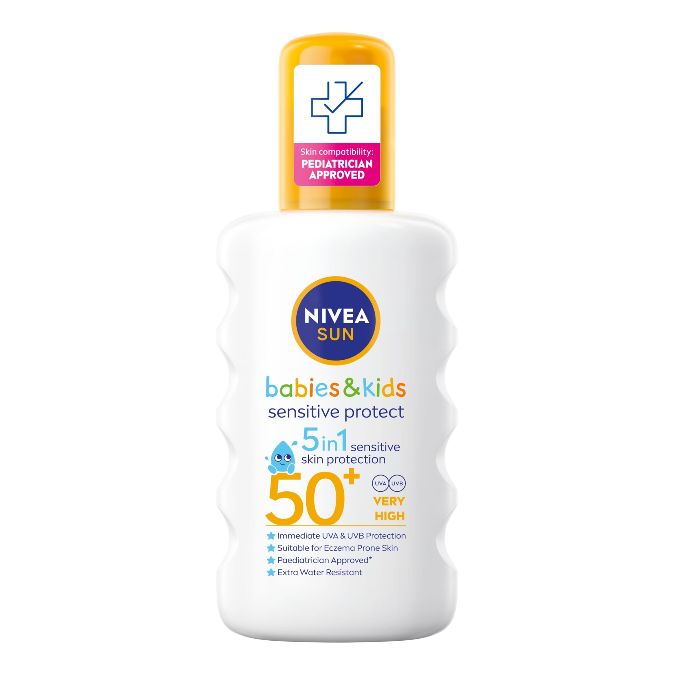 NIVEA SUN Kids Sensitive Protect SPF 50+ Sun Lotion Spray