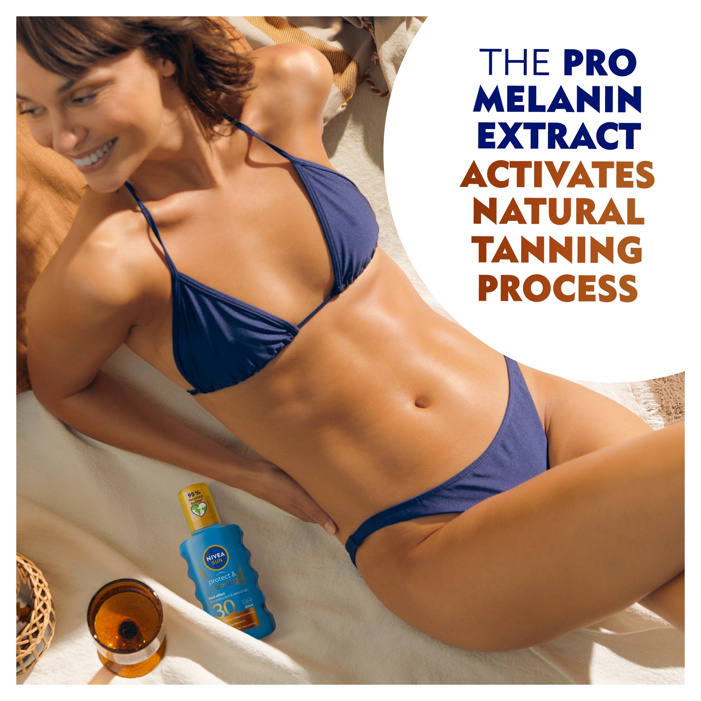 Nivea Sun Spray Protect And Bronze Spf30 200Ml thumbnail 5