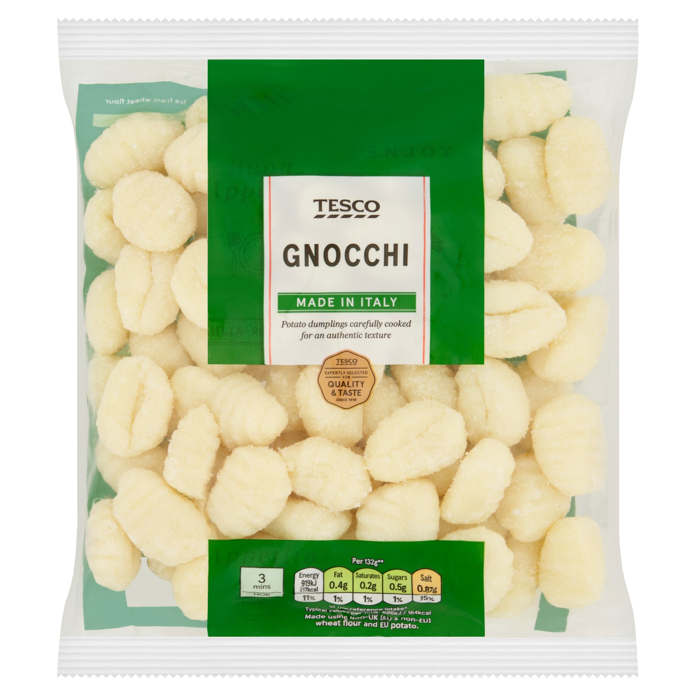 Tesco Gnocchi 500G