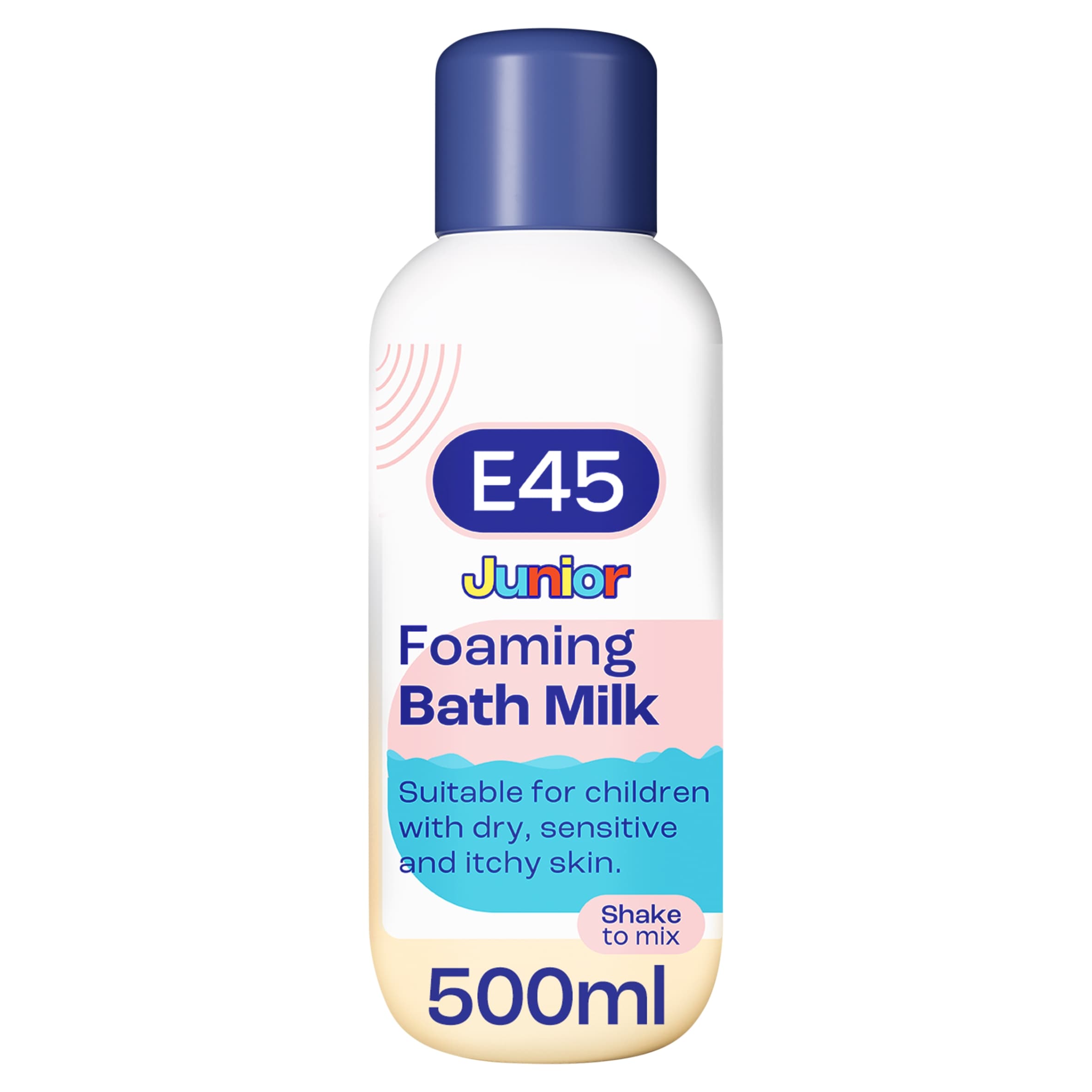 E45 Dermatological Junior Foaming Bubble Bath Milk - Baby & Kids Wash