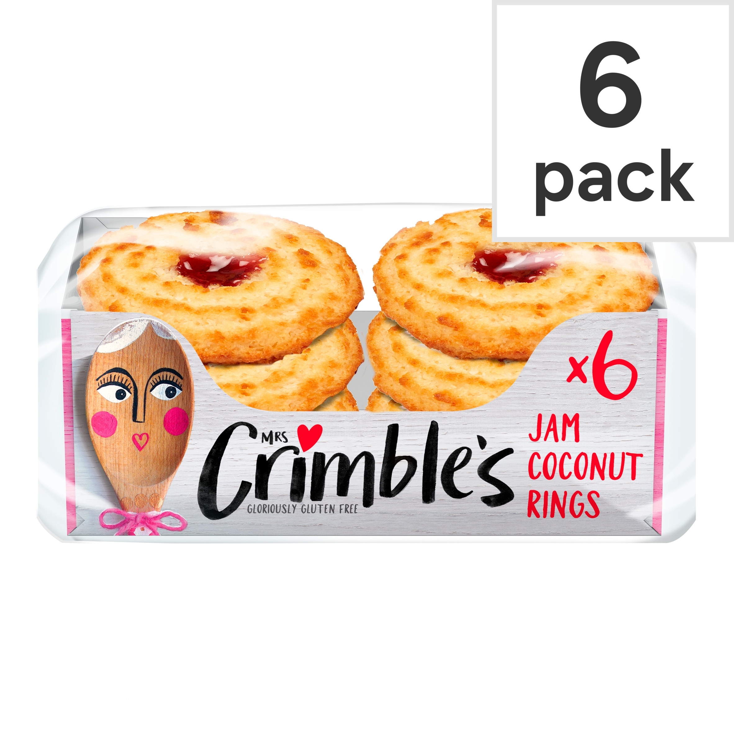 Mrs Crimble's Gluten Free Jam Coconut Rings