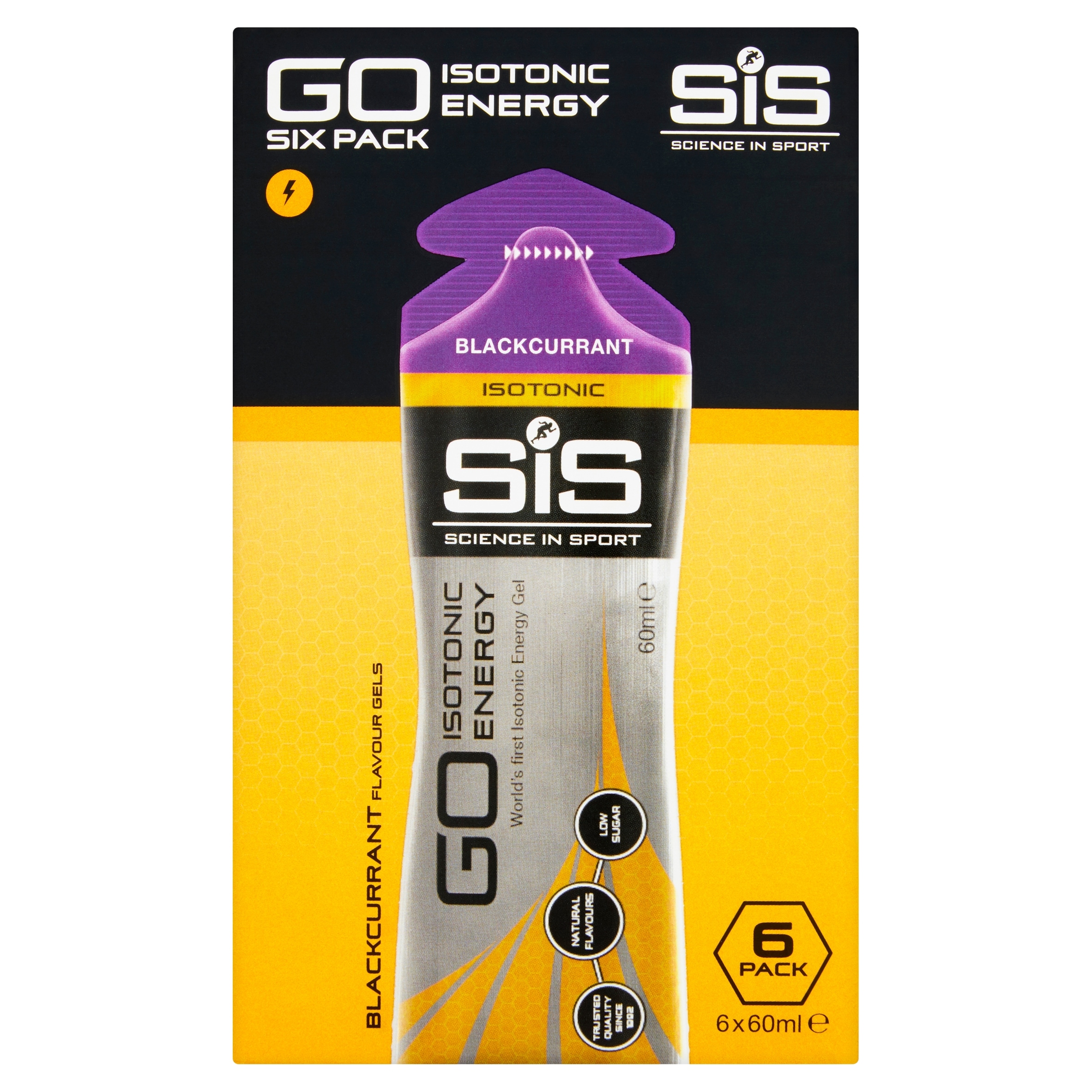 SiS GO Isotonic Blackcurrant Gel Sachets