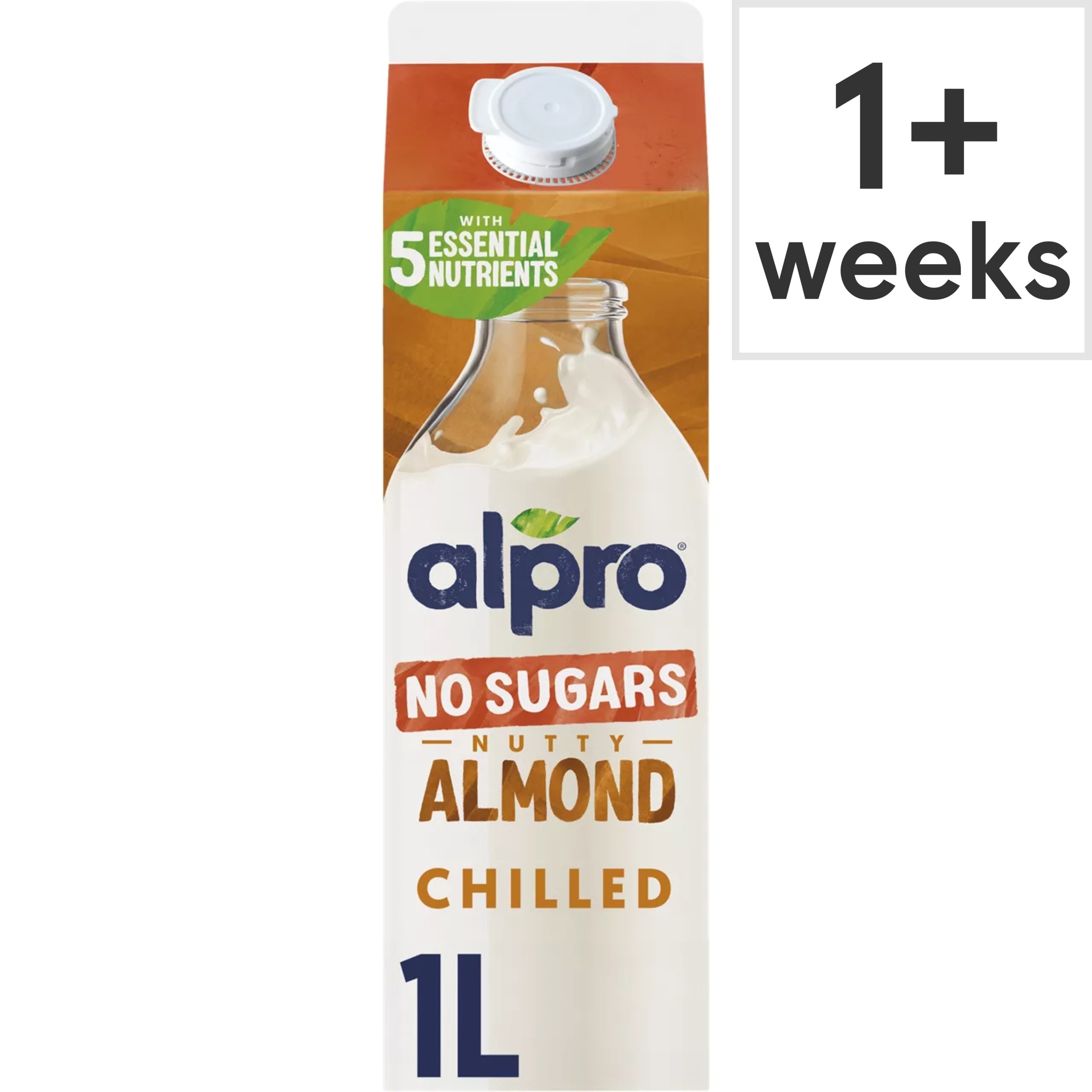 Alpro Almond No Sugars Chilled Drink