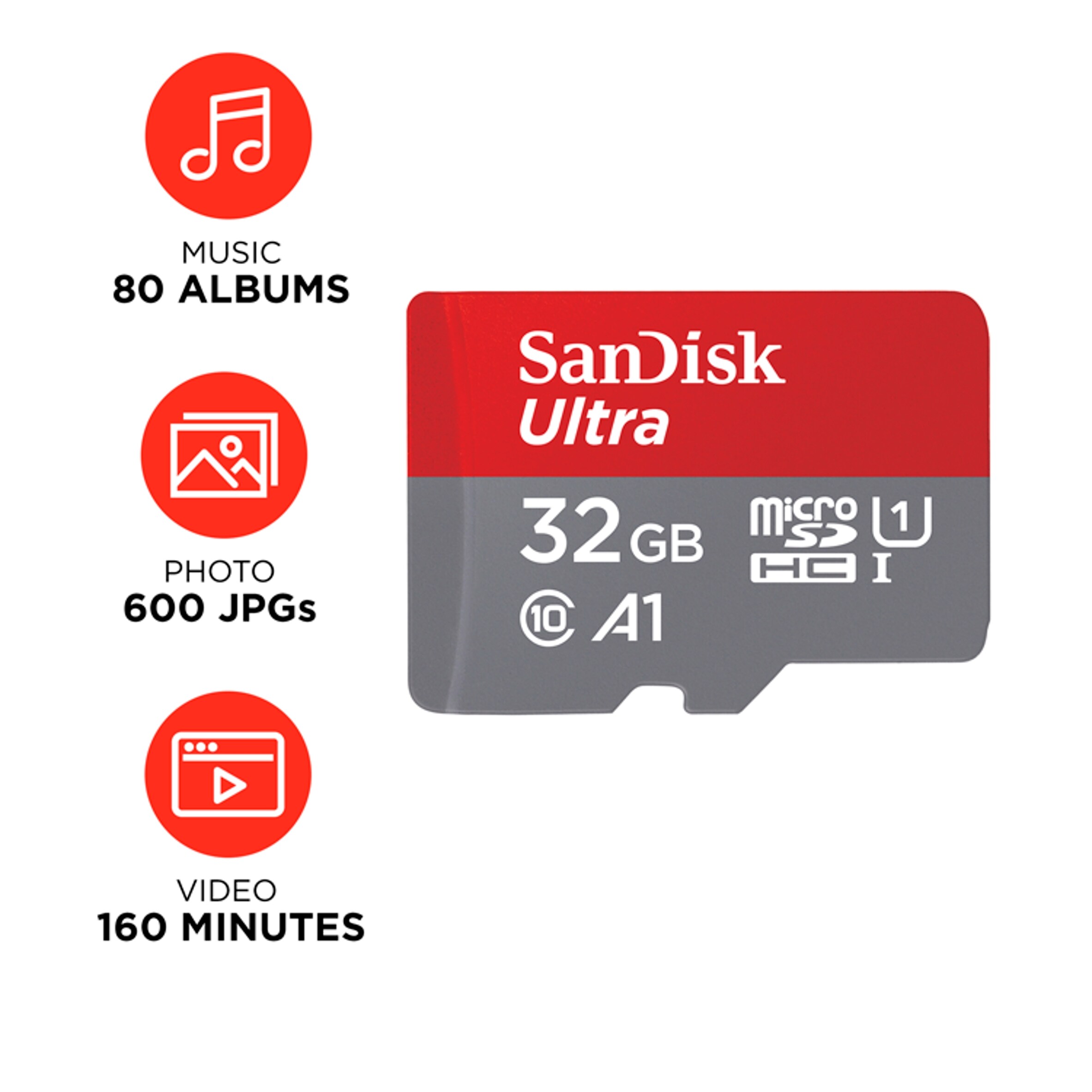 SanDisk Ultra Micro SDHC Card 32gb thumbnail 2