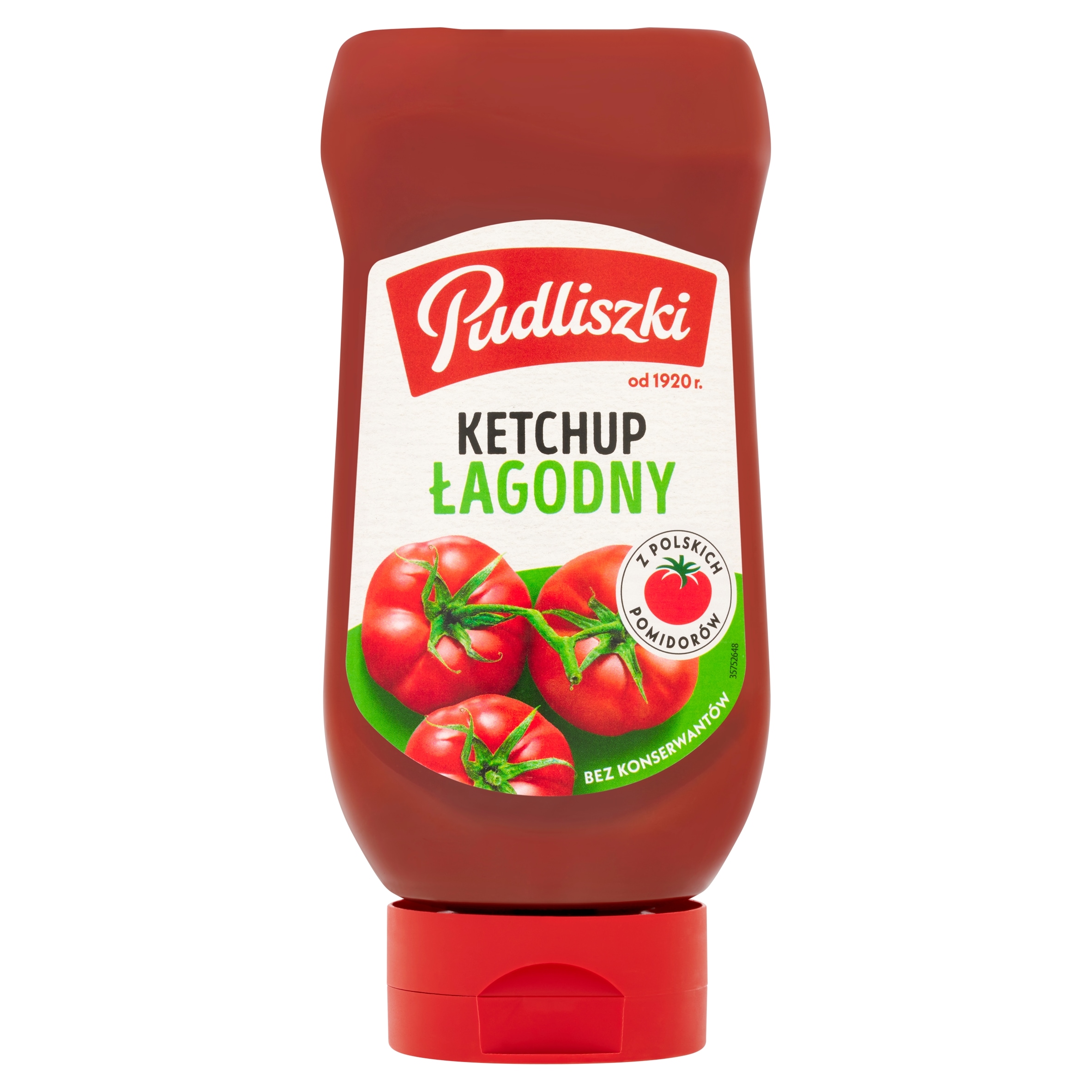 Pudliszki Mild Tomato Ketchup 480G
