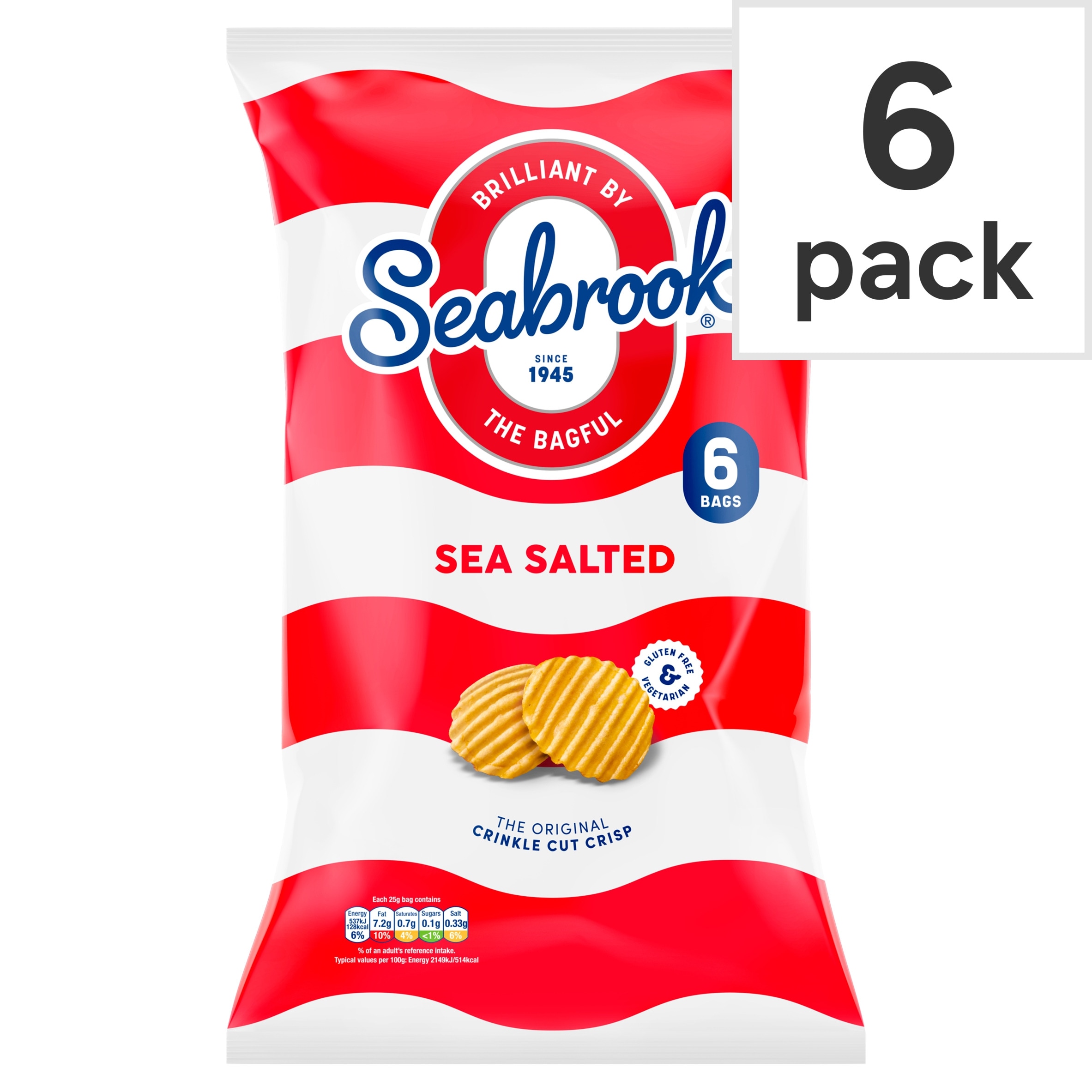 Seabrook Crinkle Cut Sea Salt Crisps