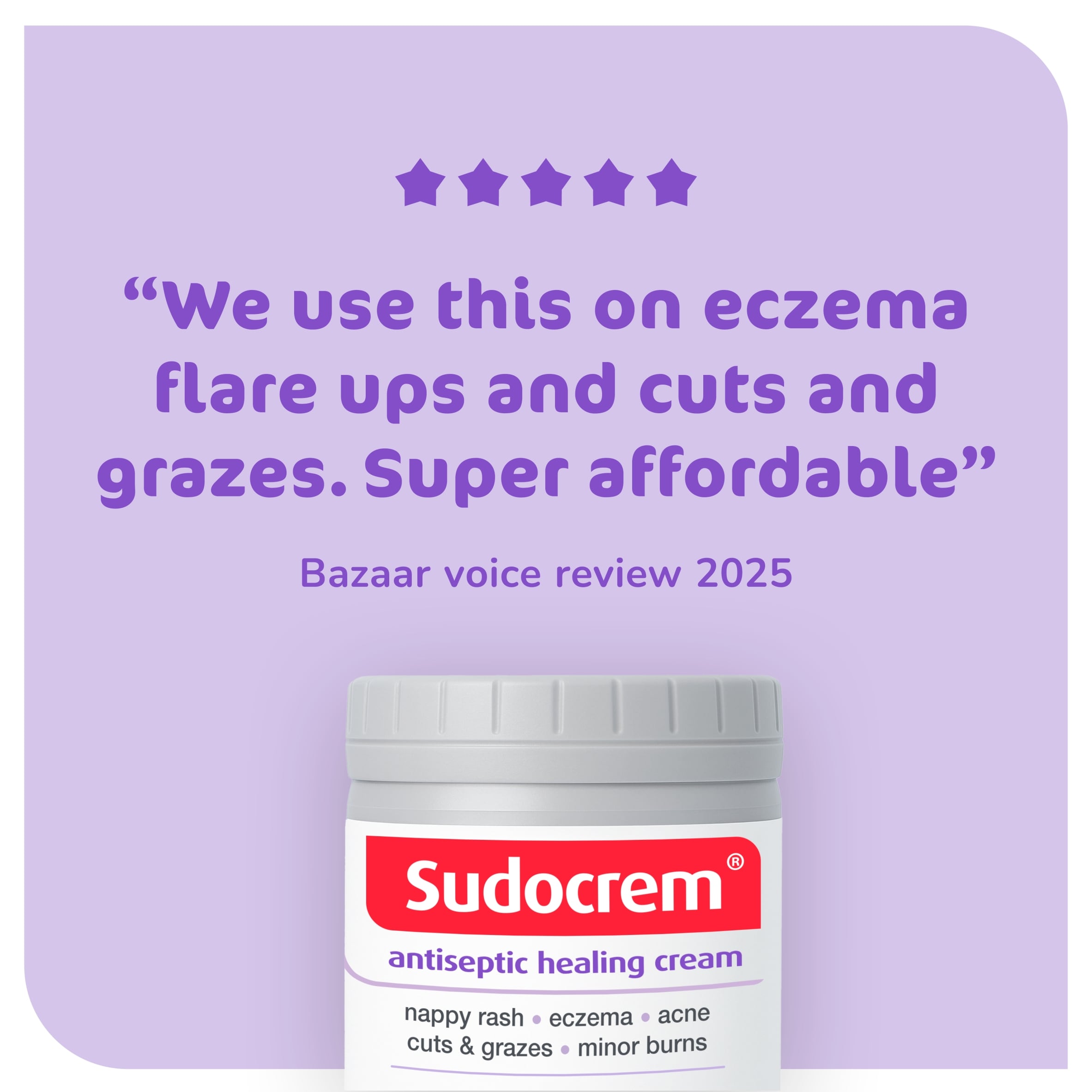 Sudocrem Antiseptic Cream 175g - Nappy Rash, Acne spots, Eczema and First aid thumbnail 5