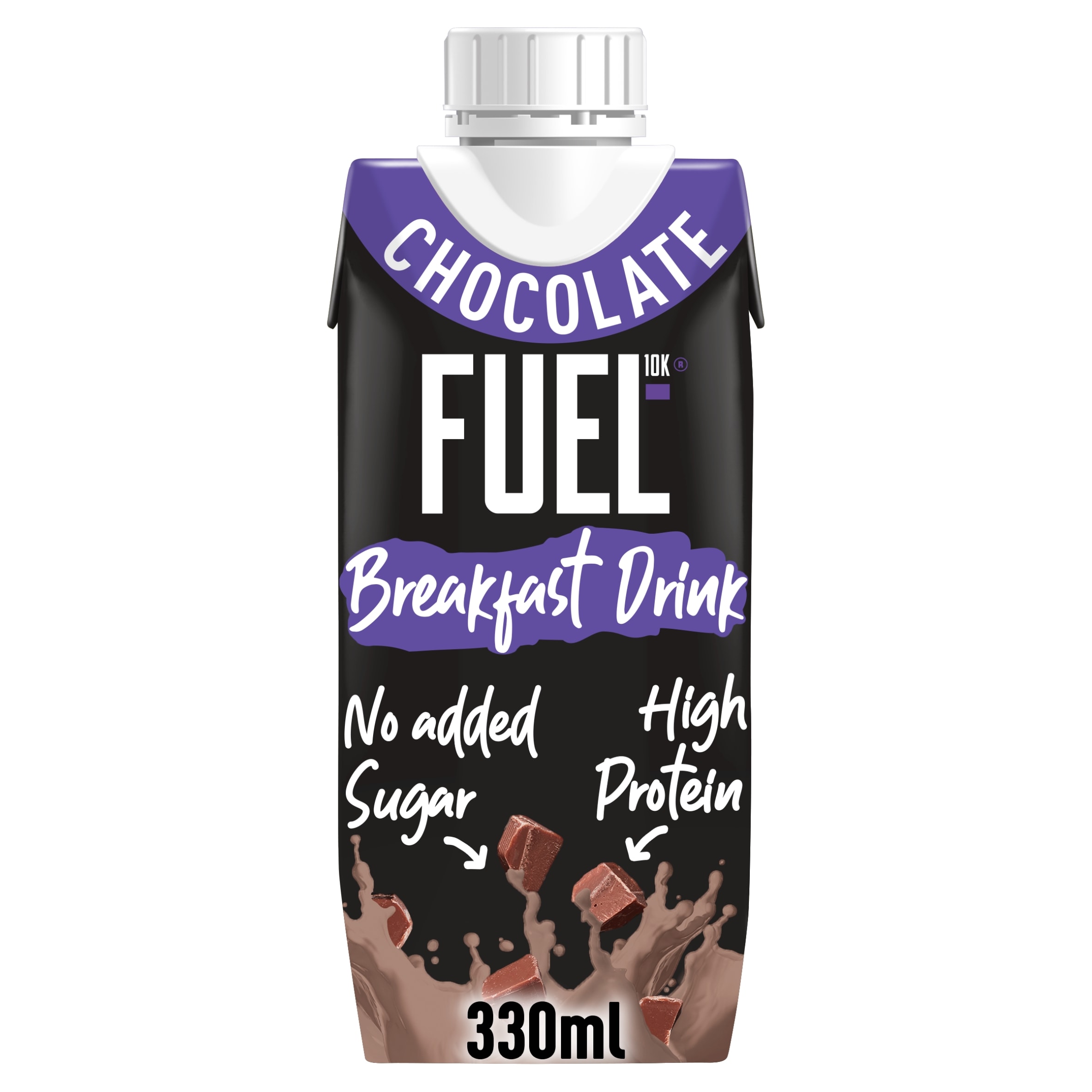 FUEL 10K Chocolate High Protein Milk Breakfast Drink