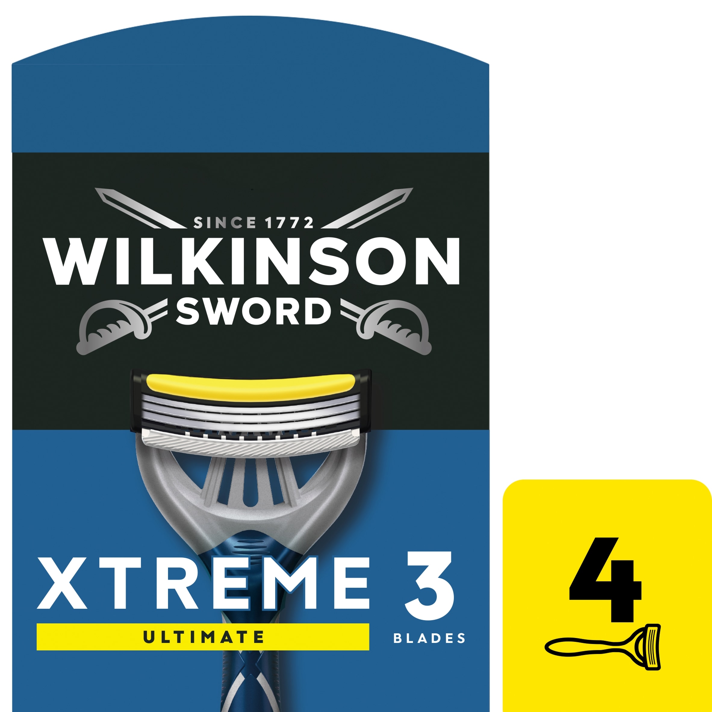 Wilkinson Sword Xtreme 3 Ultimate Plus Men's Disposable Razors